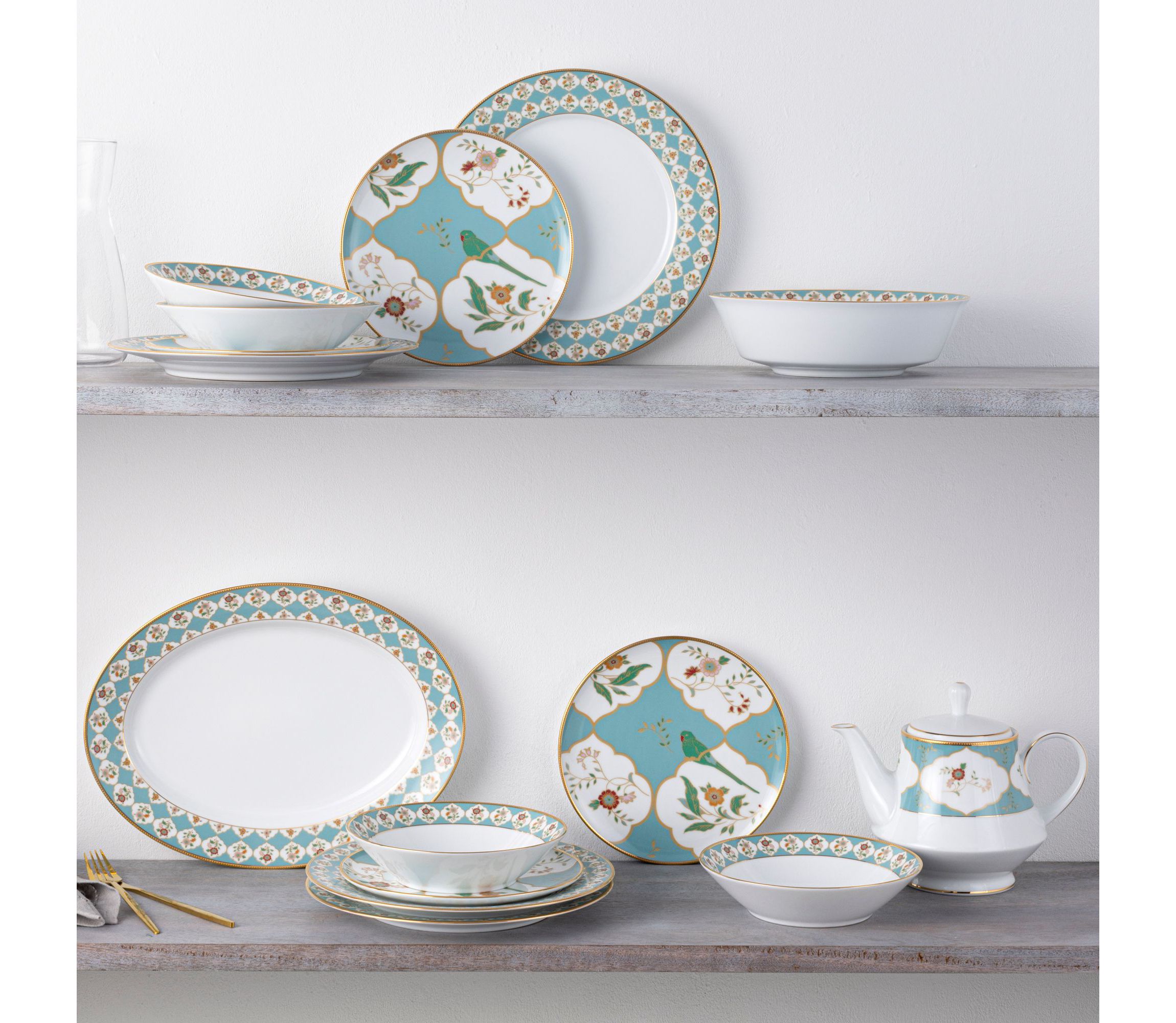 Lodis Morning Set Of 4 Bread & Butter/Appetizer Plates, 6-1/4"
