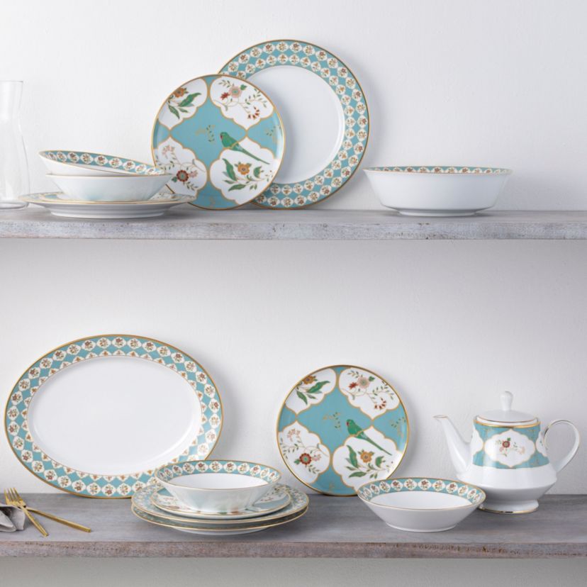 Lodis Morning Set Of 4 Coupe Salad Plates, 8 1/4"