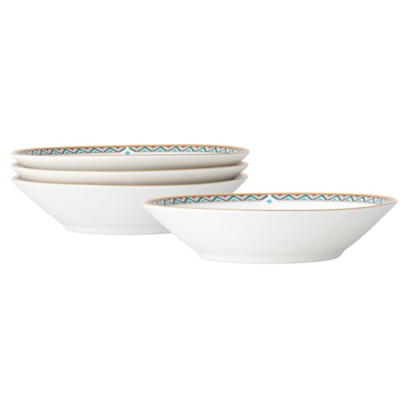 Serene Garden Set Of 4 Fruit Bowls, 5", 6 Oz.