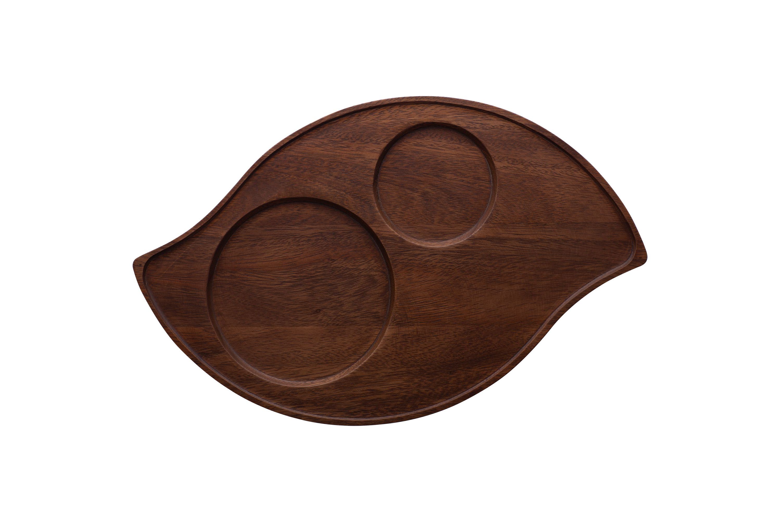 Kona Wood Wave Serving Tray, 16-3/4"