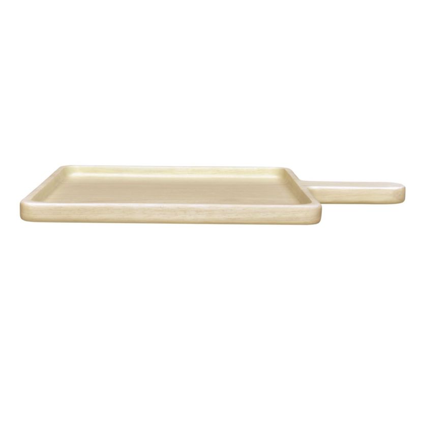 Hammock Wood Square Platter, 12"