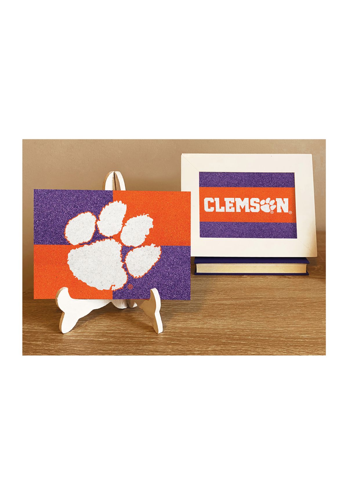 NCAA Clemson Tigers Sand Art Craft Kit
