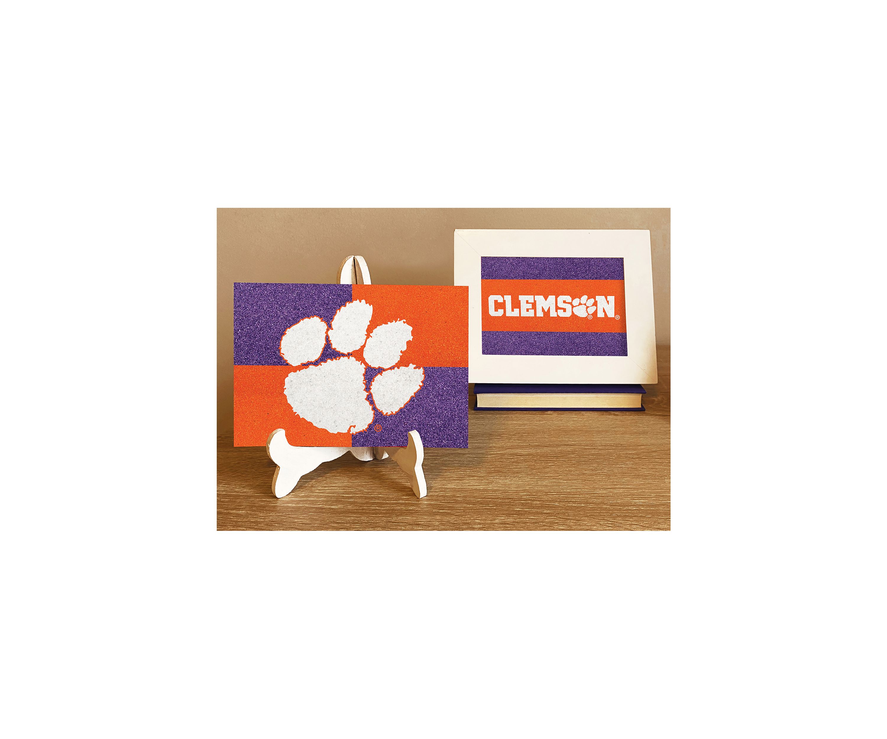 NCAA Clemson Tigers Sand Art Craft Kit
