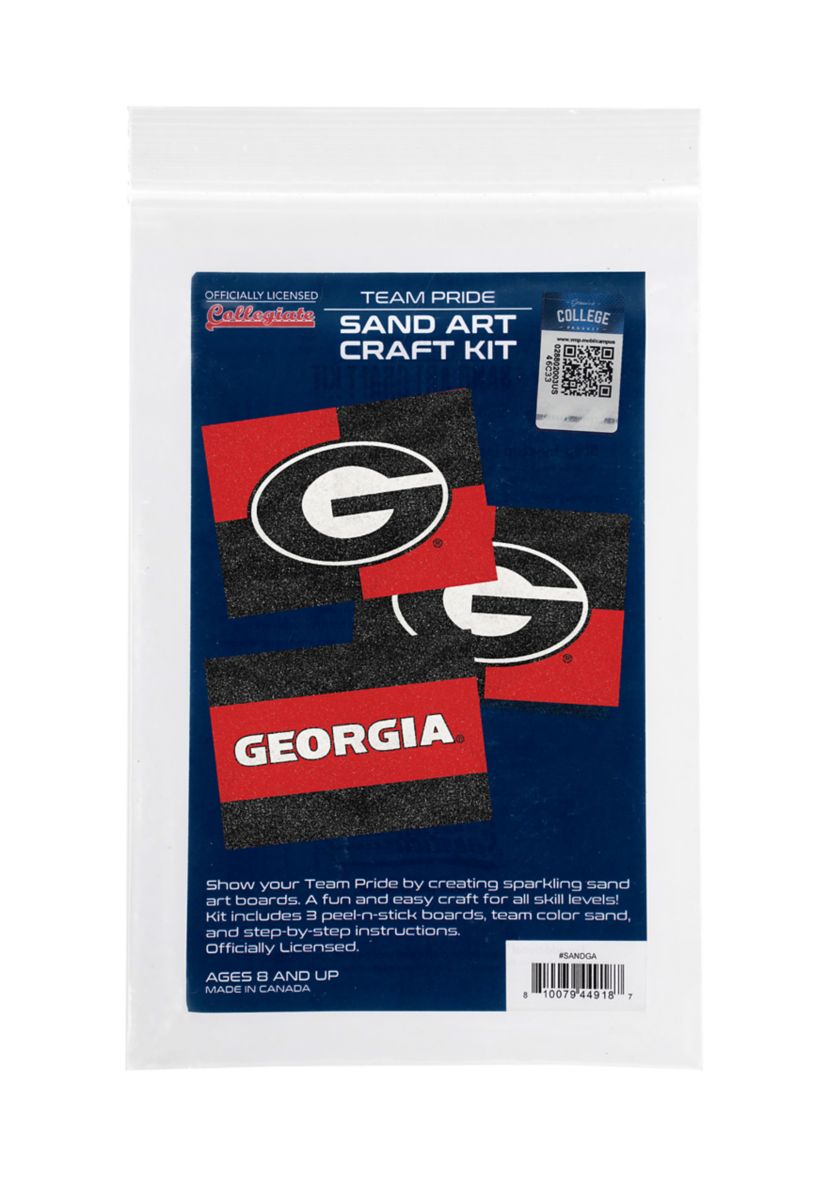 NCAA Georgia Bulldogs Team Sand Arts and Crafts Kit