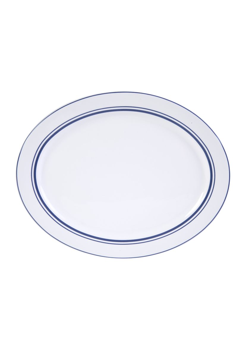 Le Marais 14 Fine Ceramic Oval Serving Platter