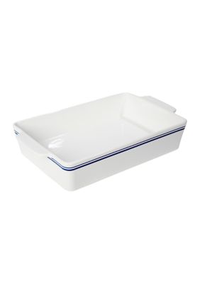 Staub Ceramic Oval Baking Dish 11 inch White - Murphy's Department