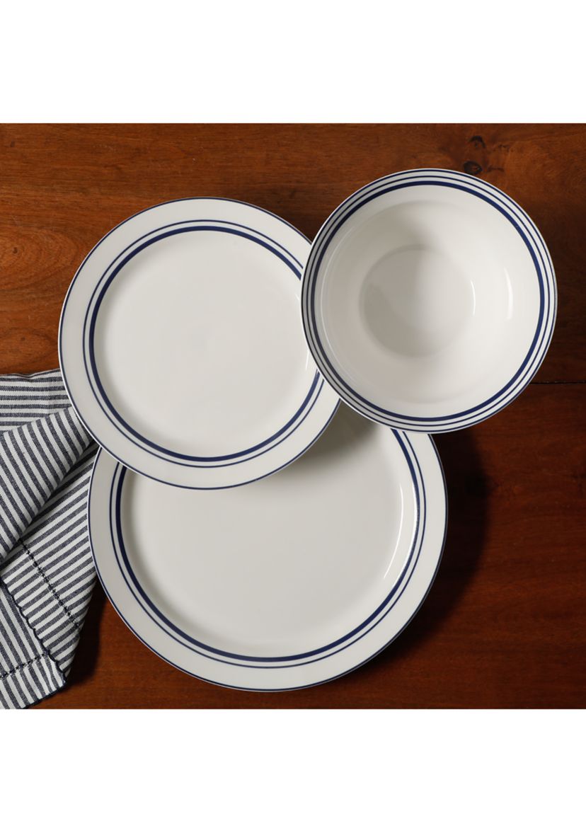 Le Marais 12 Piece Fine Ceramic Dinnerware Set