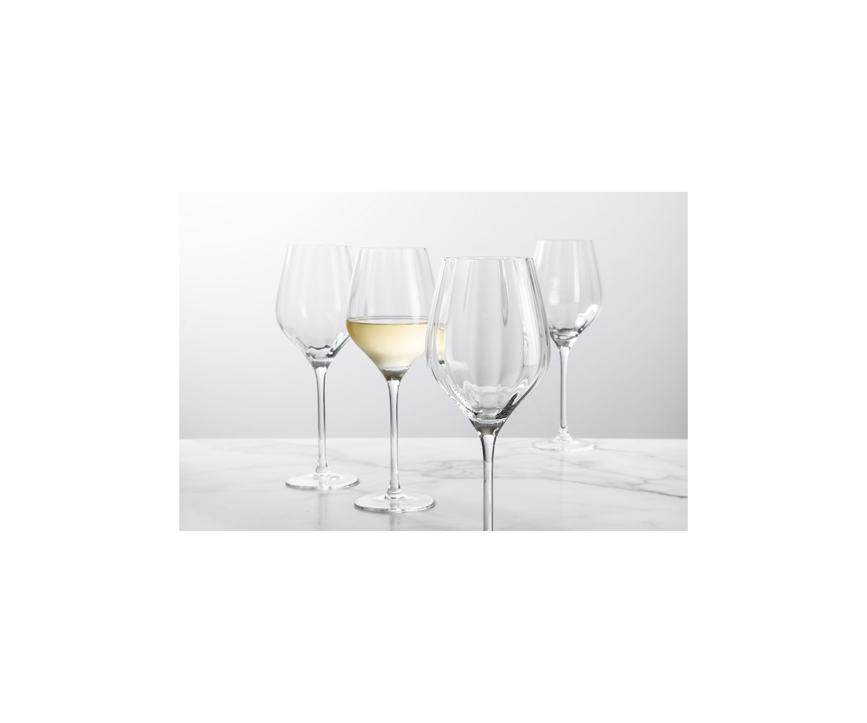 Cambron 4 Piece Wine Glass Set 