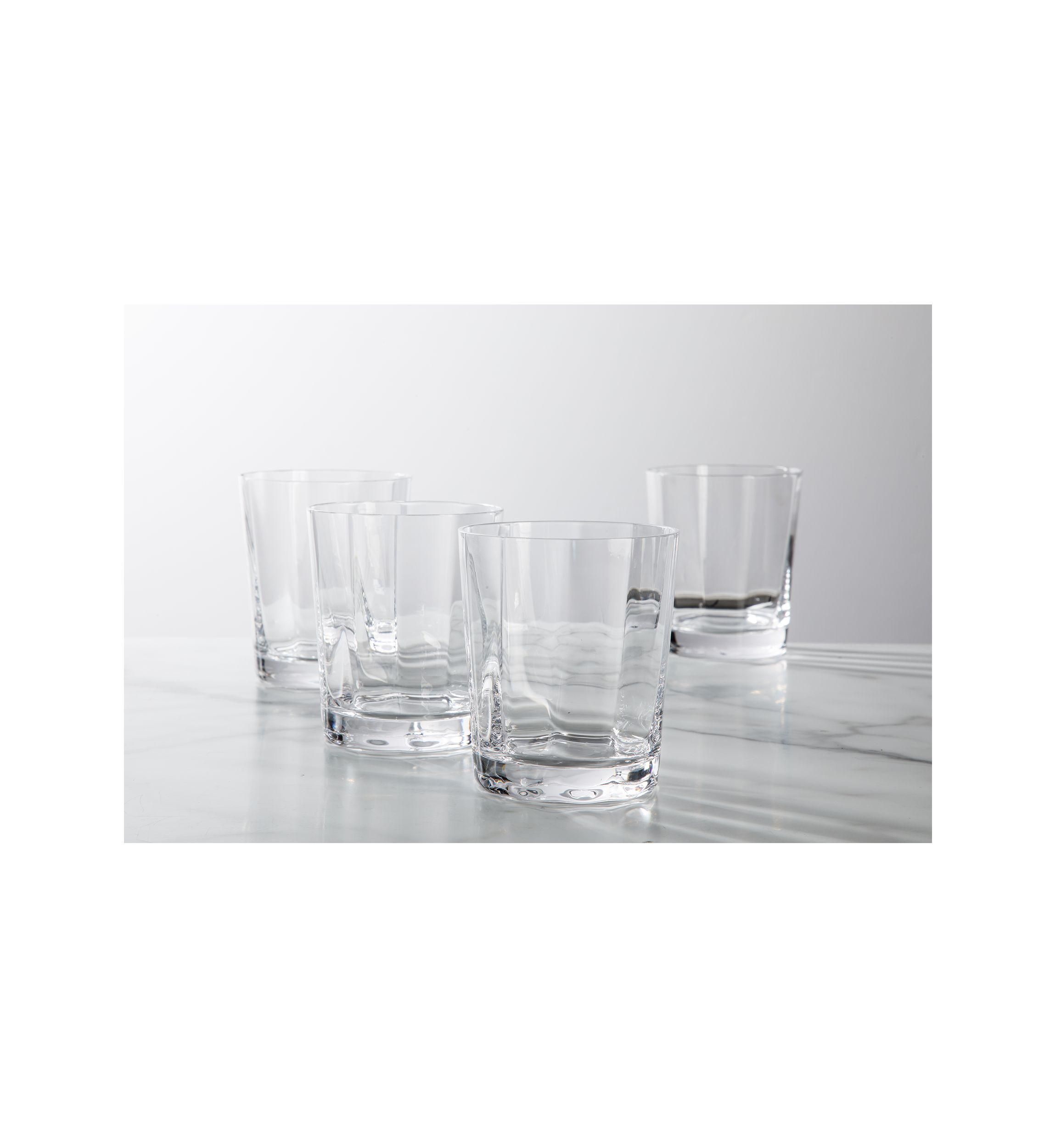 Cambron 4 Piece Double Old Fashioned Glass Set