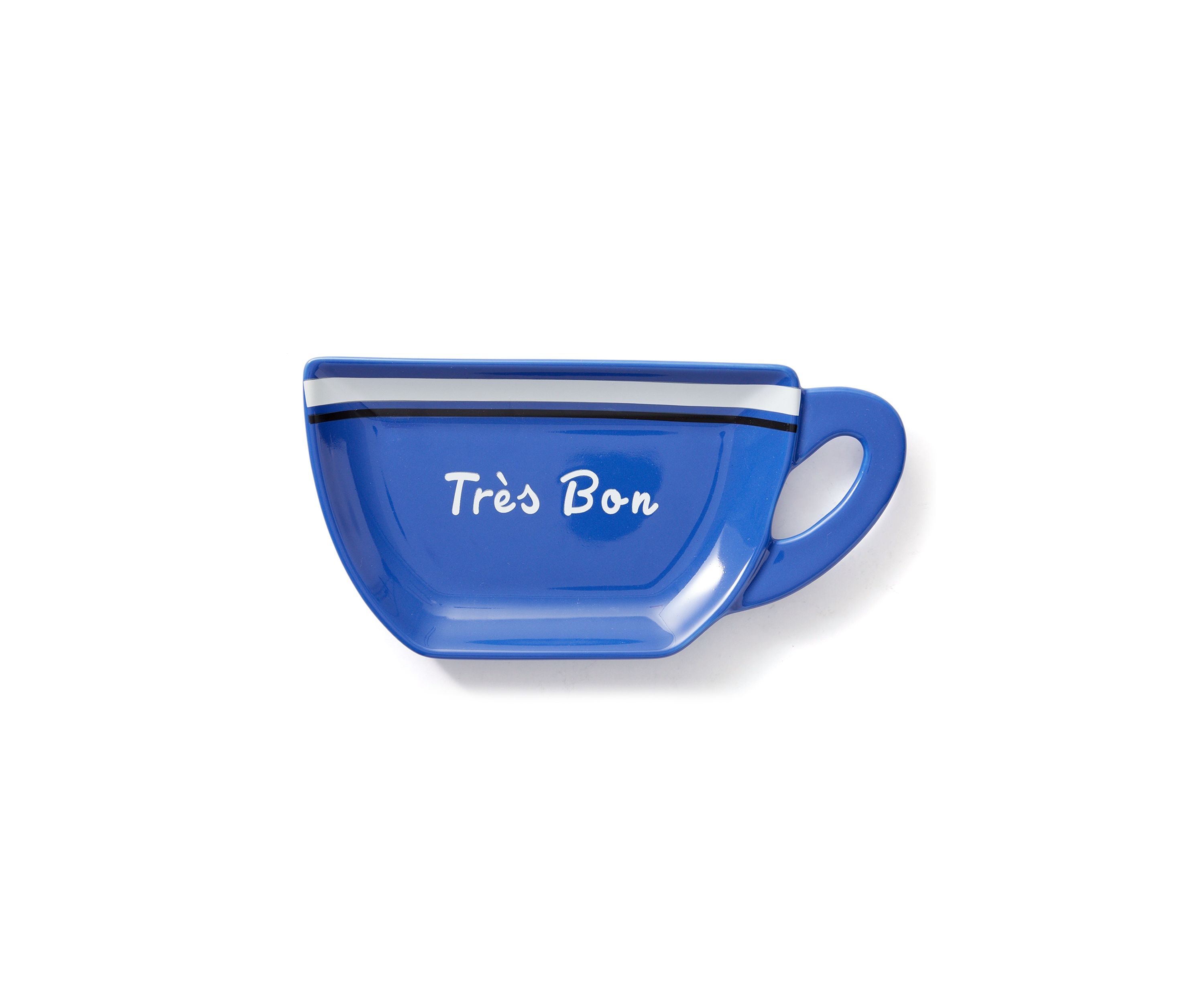Tres Bon Coffee Cup Figural Plate