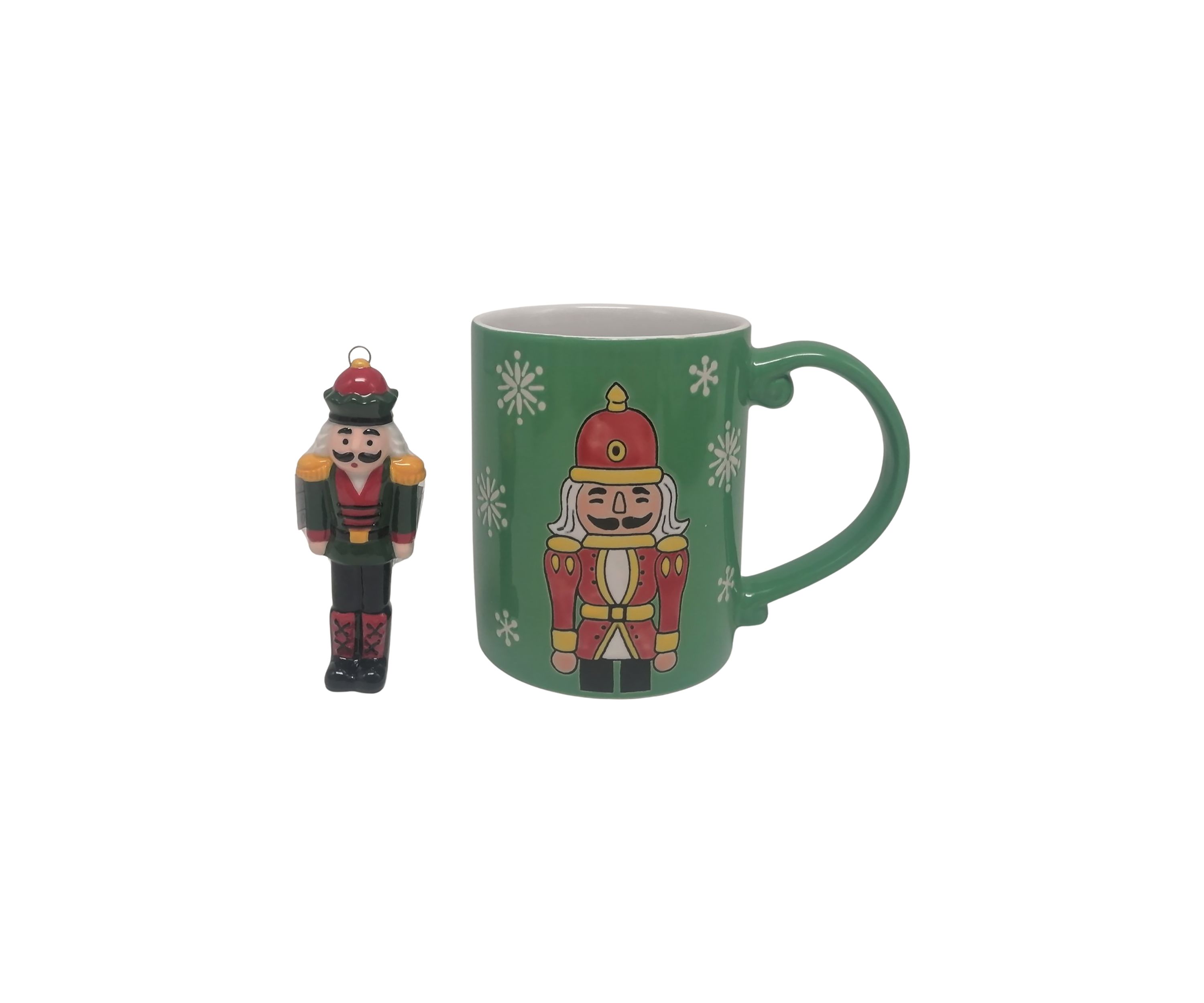 Nutcracker Mug and Ornament Gift Set