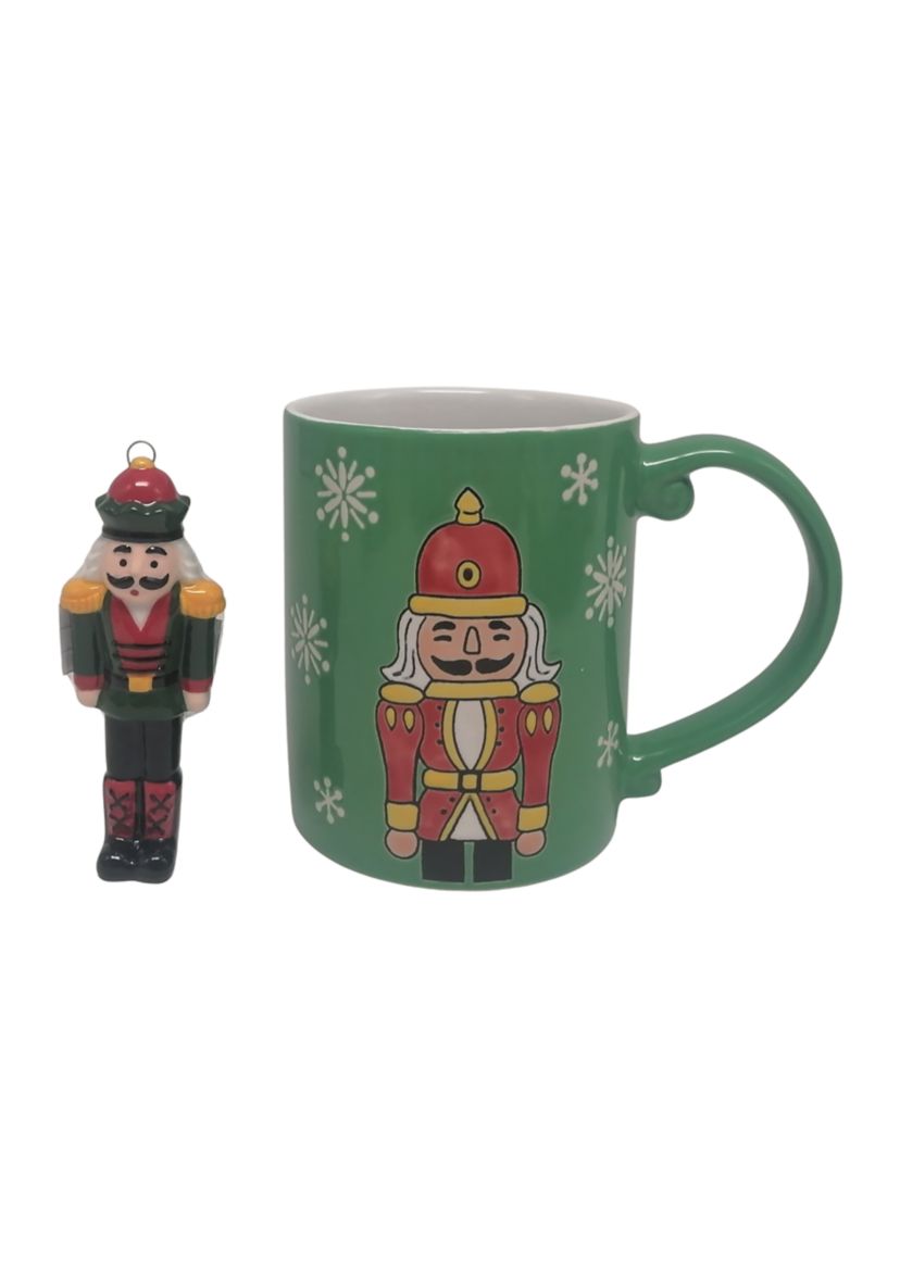 Nutcracker Mug and Ornament Gift Set