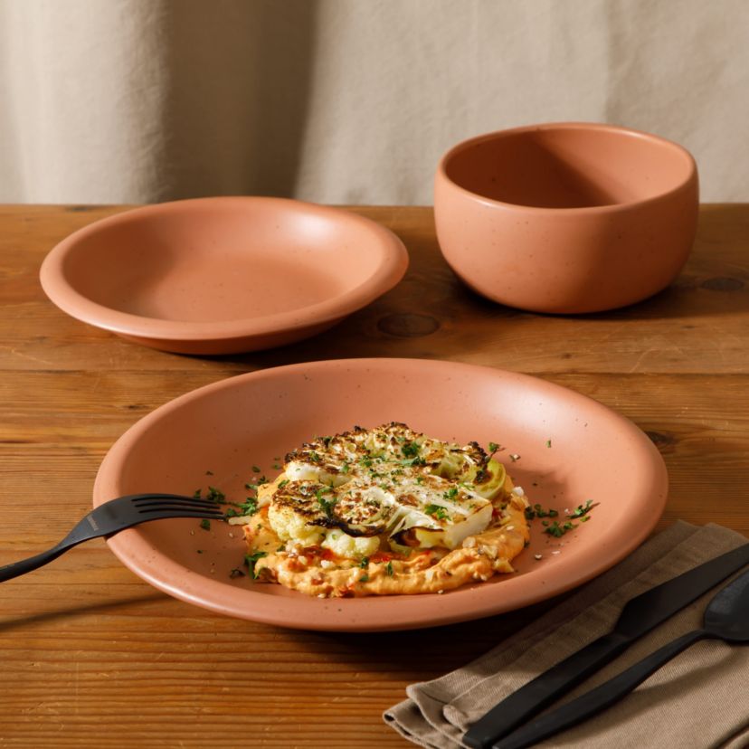 bloomhouse® Corsica Clay 12-piece Dinnerware Set