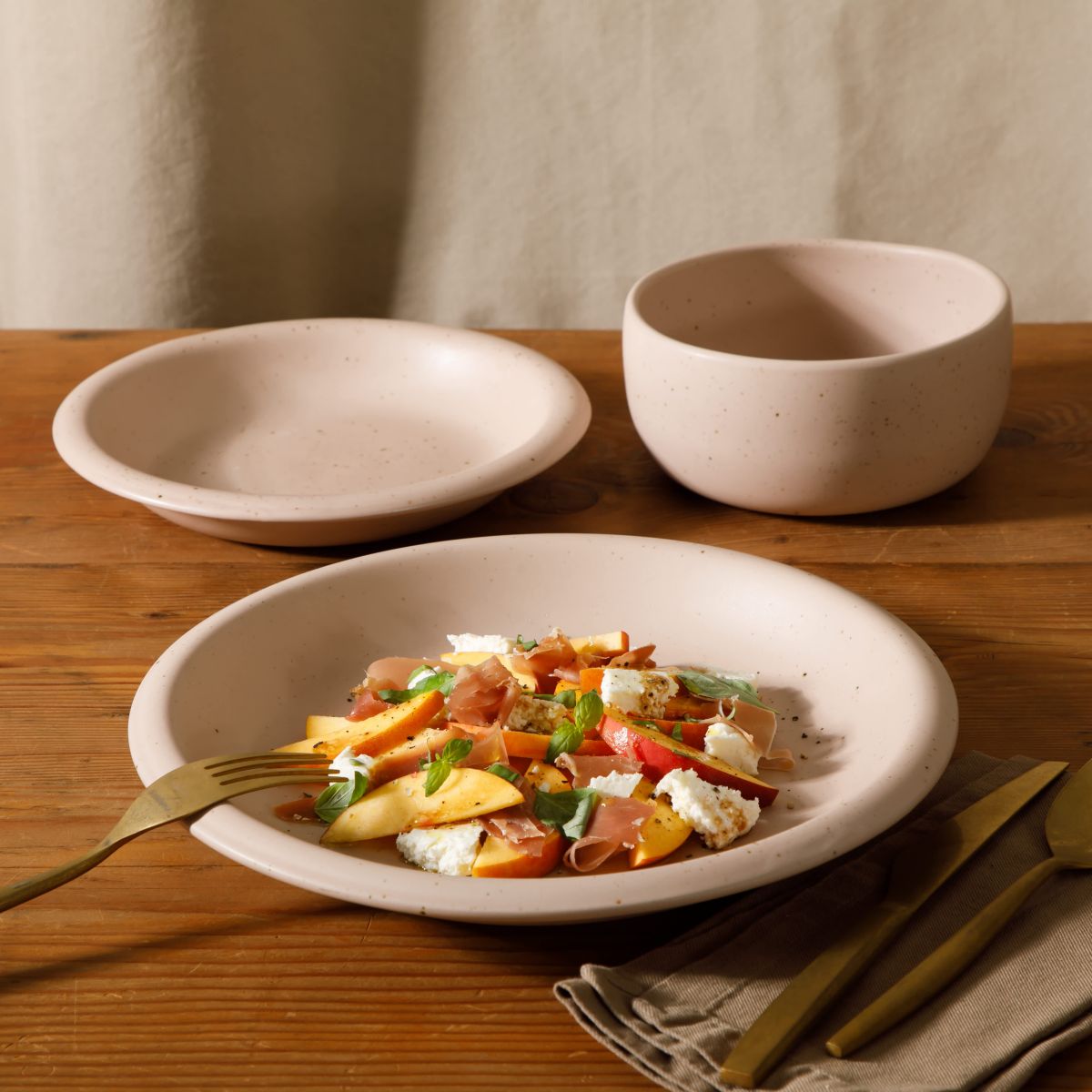 bloomhouse® Corsica Clay 12-piece Dinnerware Set