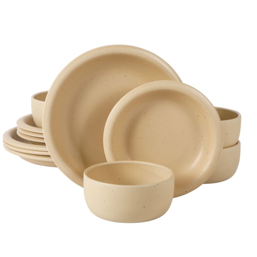bloomhouse® Corsica Clay 12-piece Dinnerware Set