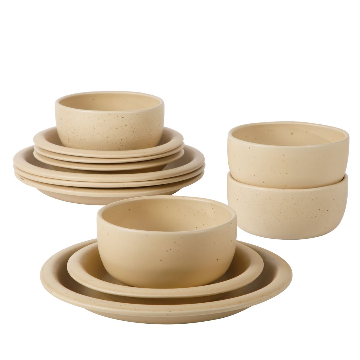 bloomhouse® Corsica Clay 12-piece Dinnerware Set