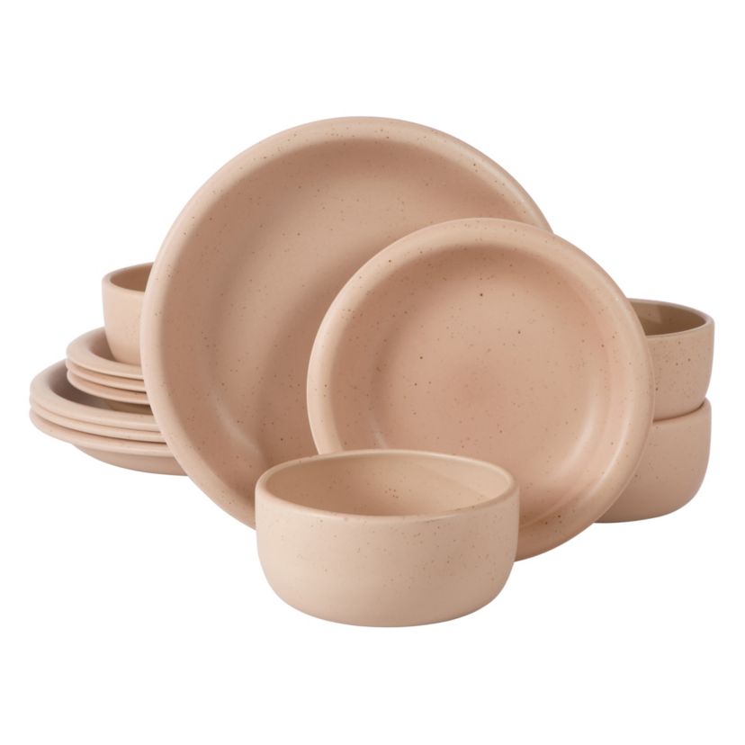 bloomhouse® Corsica Clay 12-piece Dinnerware Set