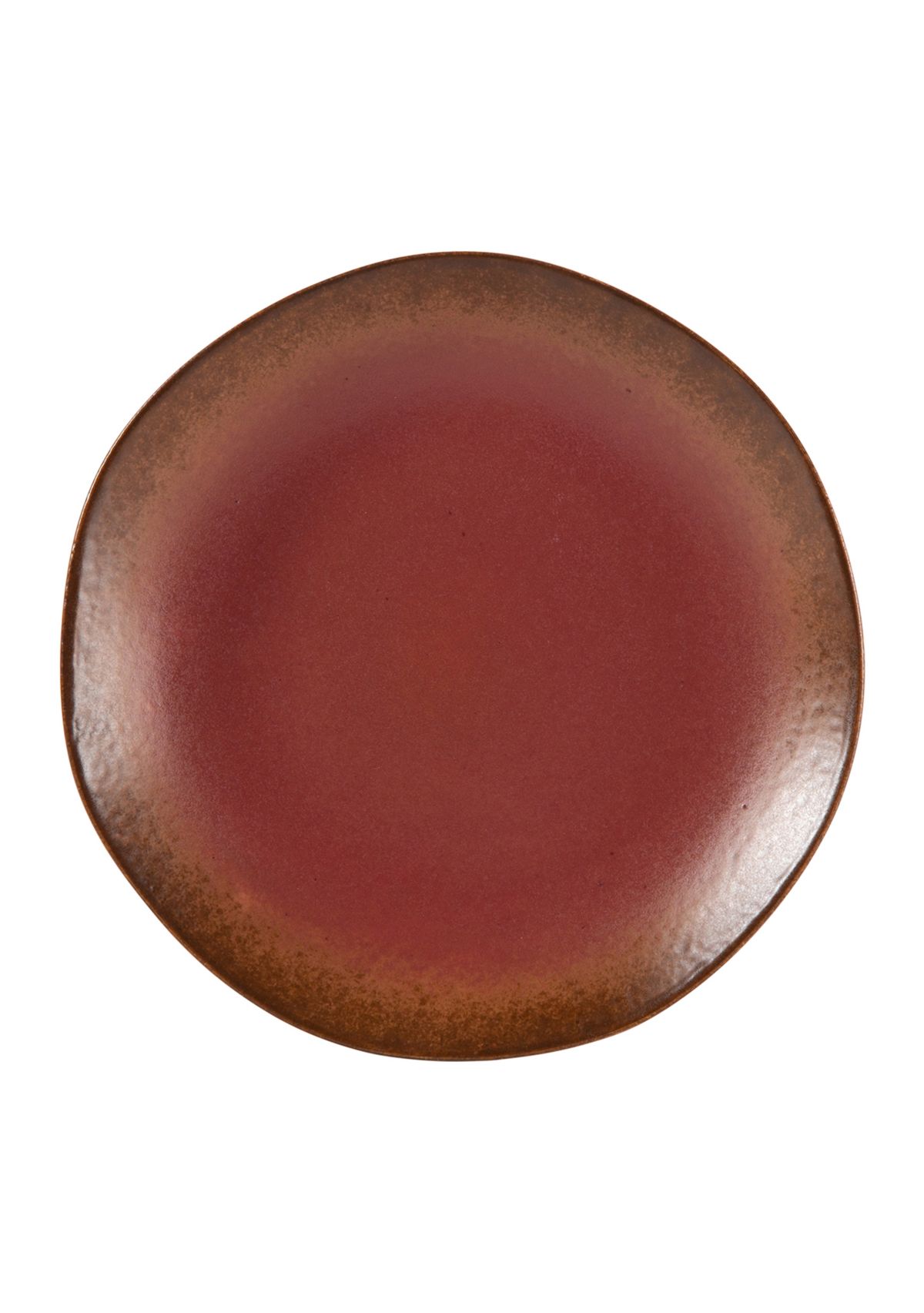   Palermo Sun Reactive Glaze Dinnerware Paprika Red 16-Piece Set 