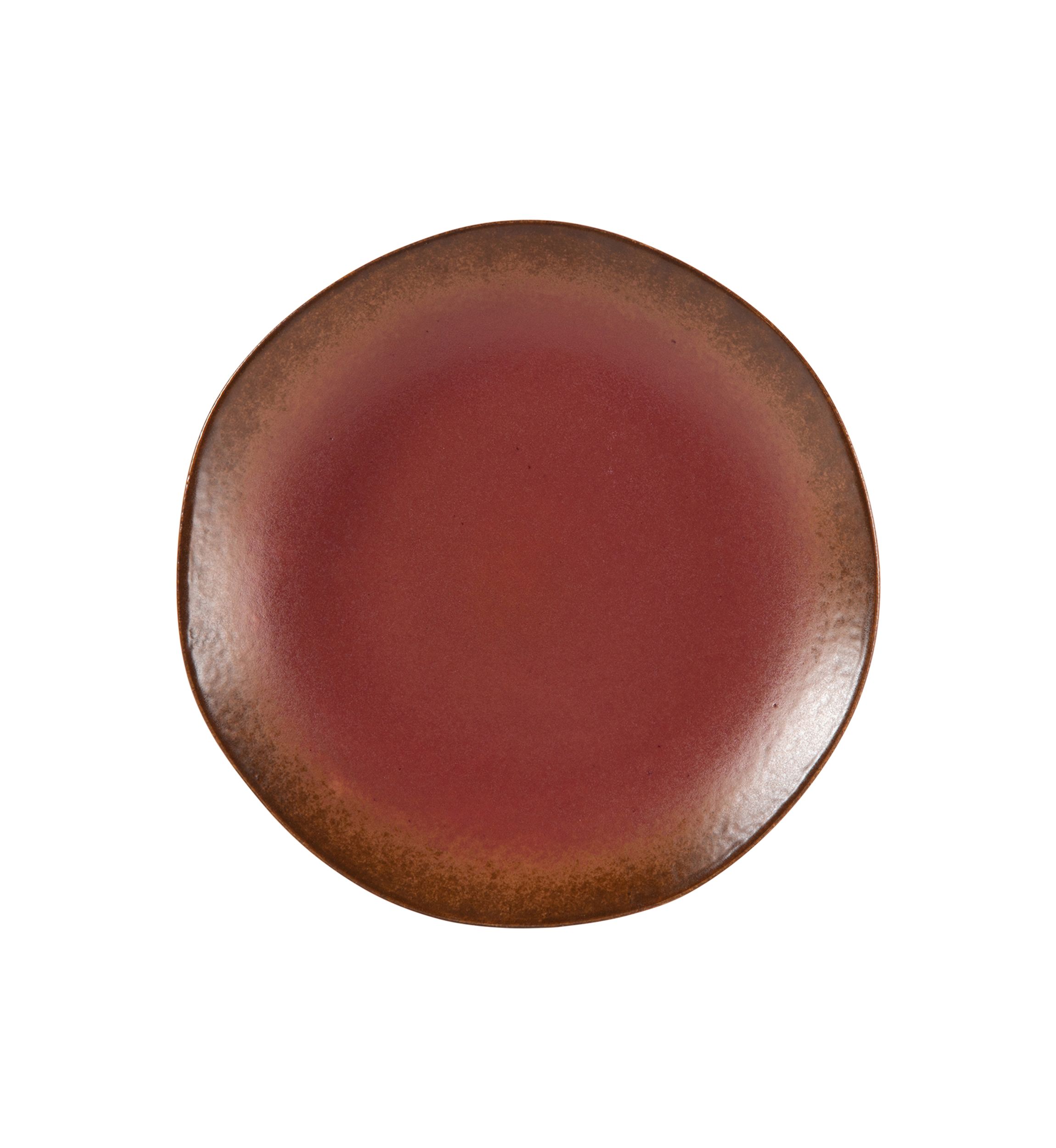   Palermo Sun Reactive Glaze Dinnerware Paprika Red 16-Piece Set 