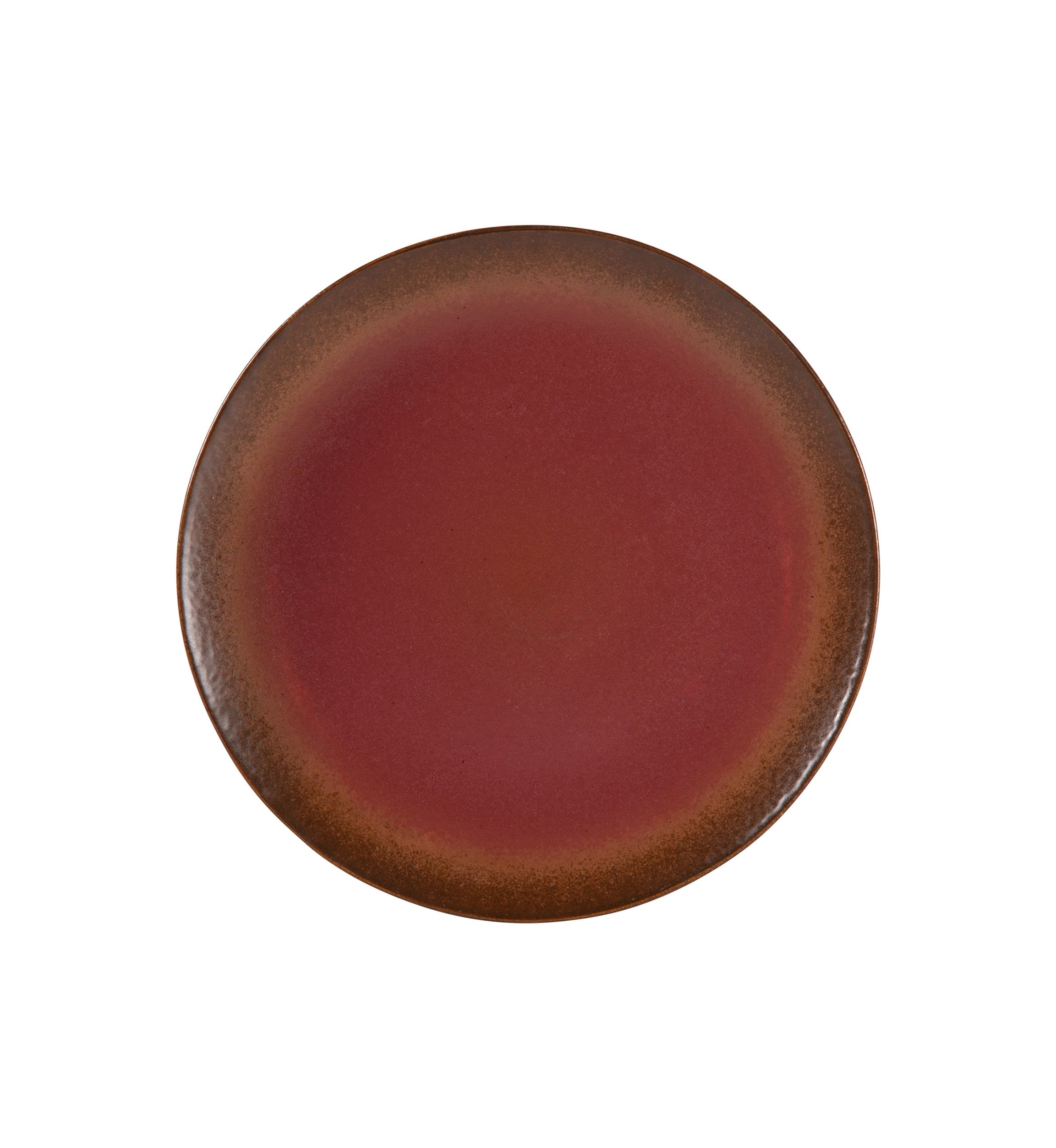  Palermo Sun Reactive Glaze Dinnerware Paprika Red 16-Piece Set 