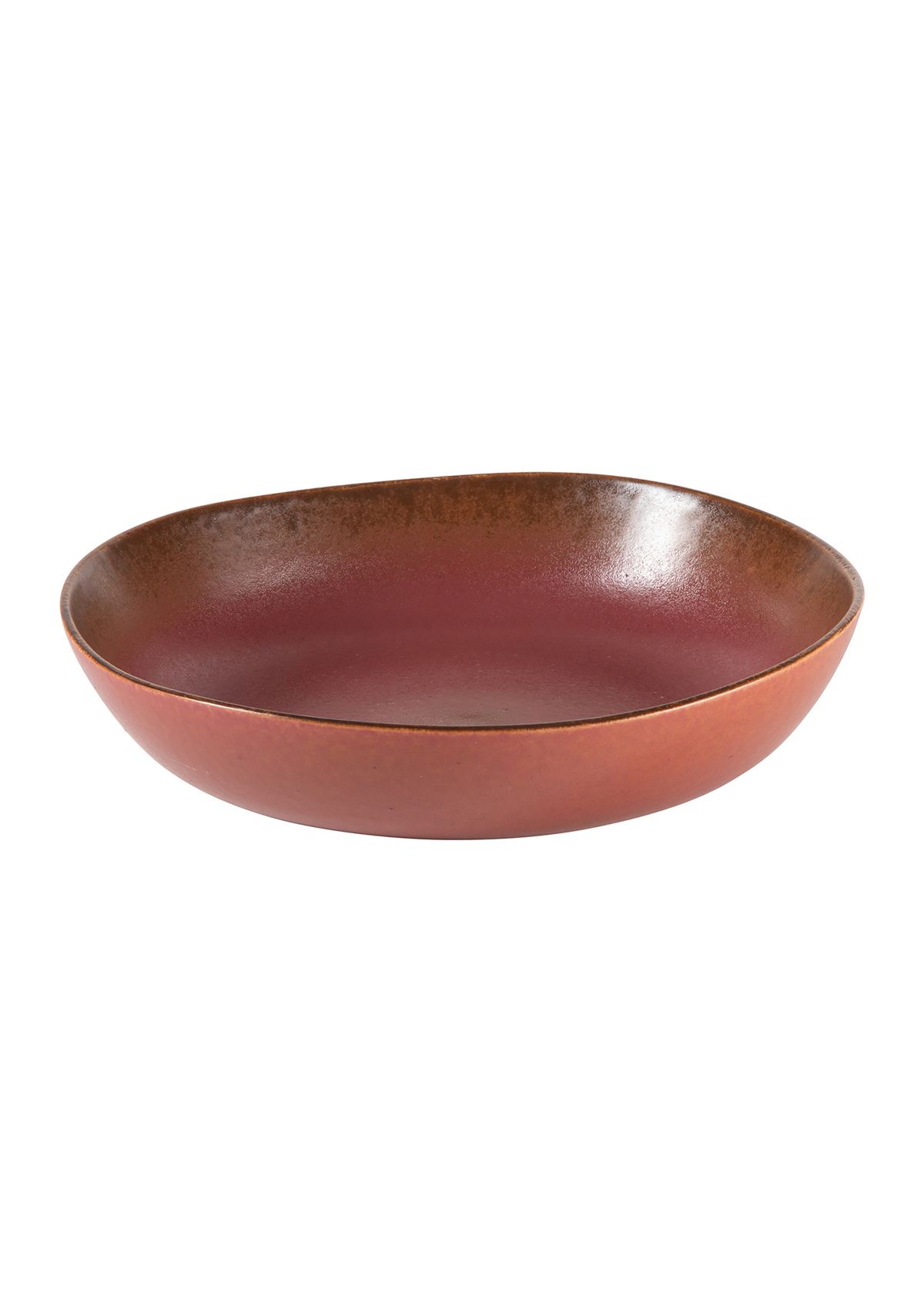   Palermo Sun Reactive Glaze Dinnerware Paprika Red 16-Piece Set 