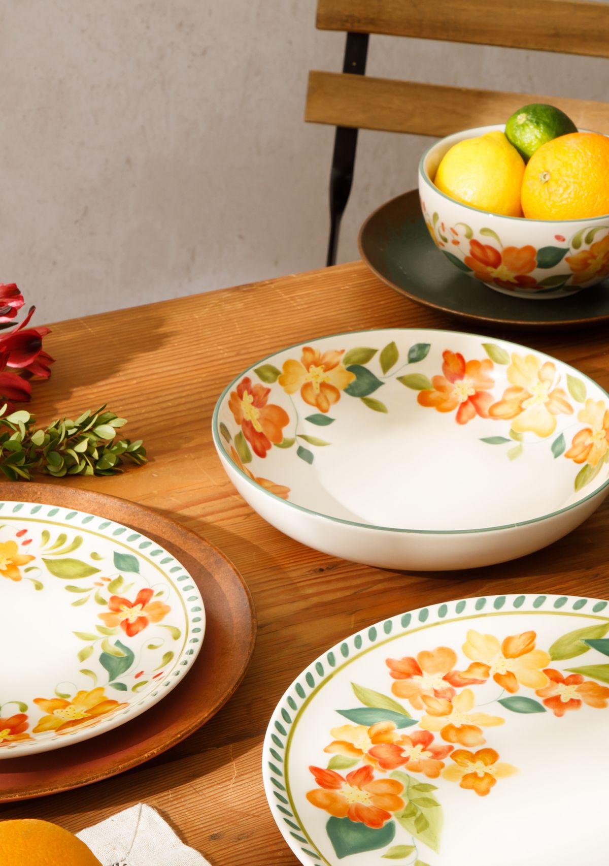  Cassia Bud Handpainted Cereal Bowl 