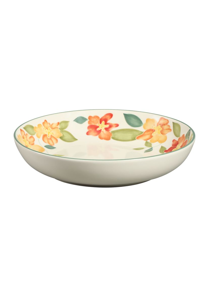  Cassia Bud Handpainted 9" Dinner Bowl 