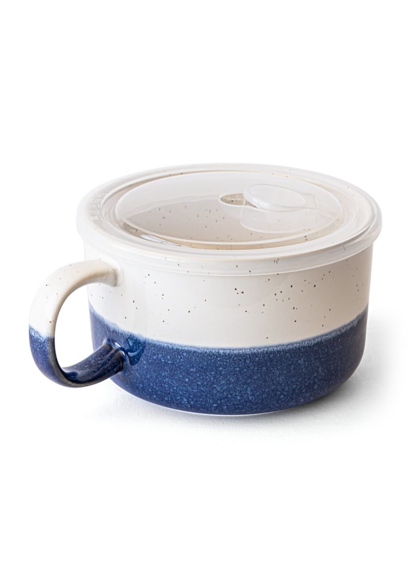 Reactive Painted Souper Mug