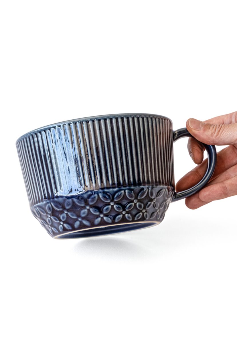 Single Hand Stoneware Souper Mug