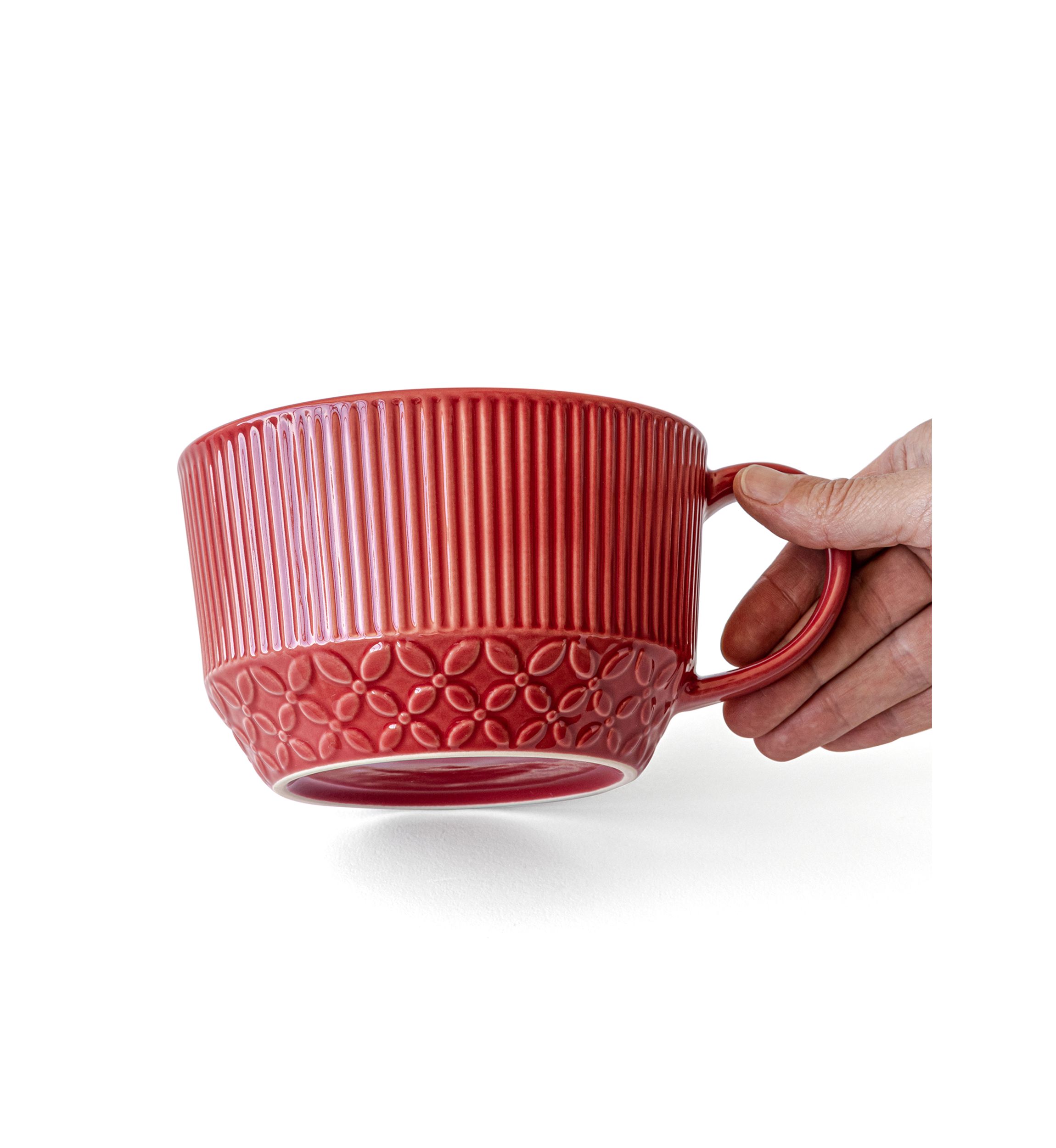 Single Hand Stoneware Souper Mug
