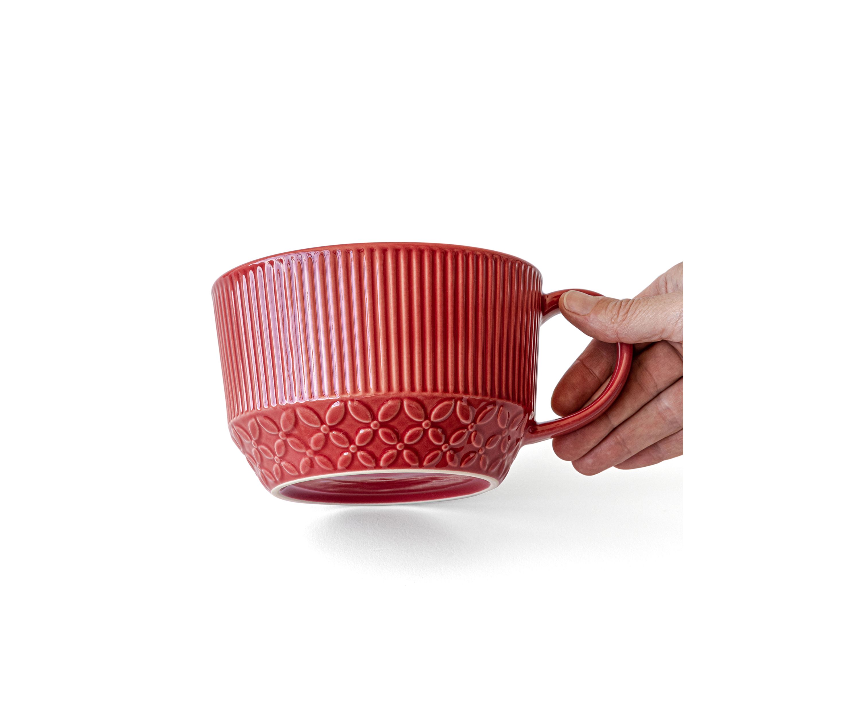 Single Hand Stoneware Souper Mug