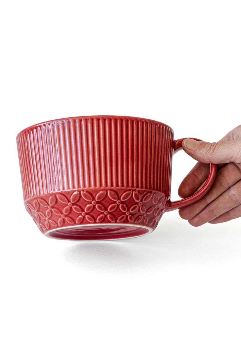 Single Hand Stoneware Souper Mug