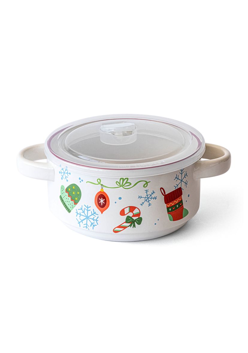 Vintage Christmas Design Souper Mug