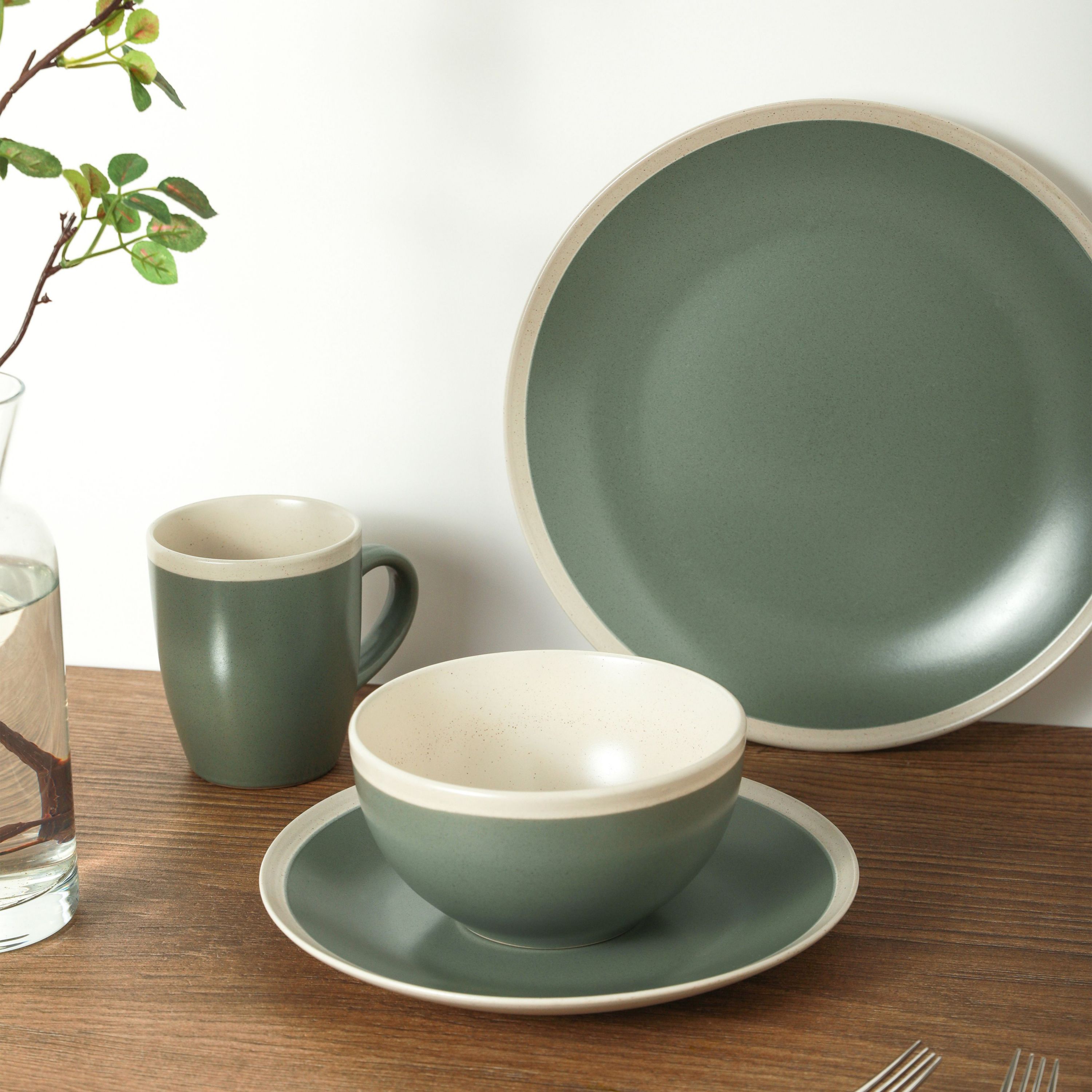 Serenity Stoneware Dinnerware Set