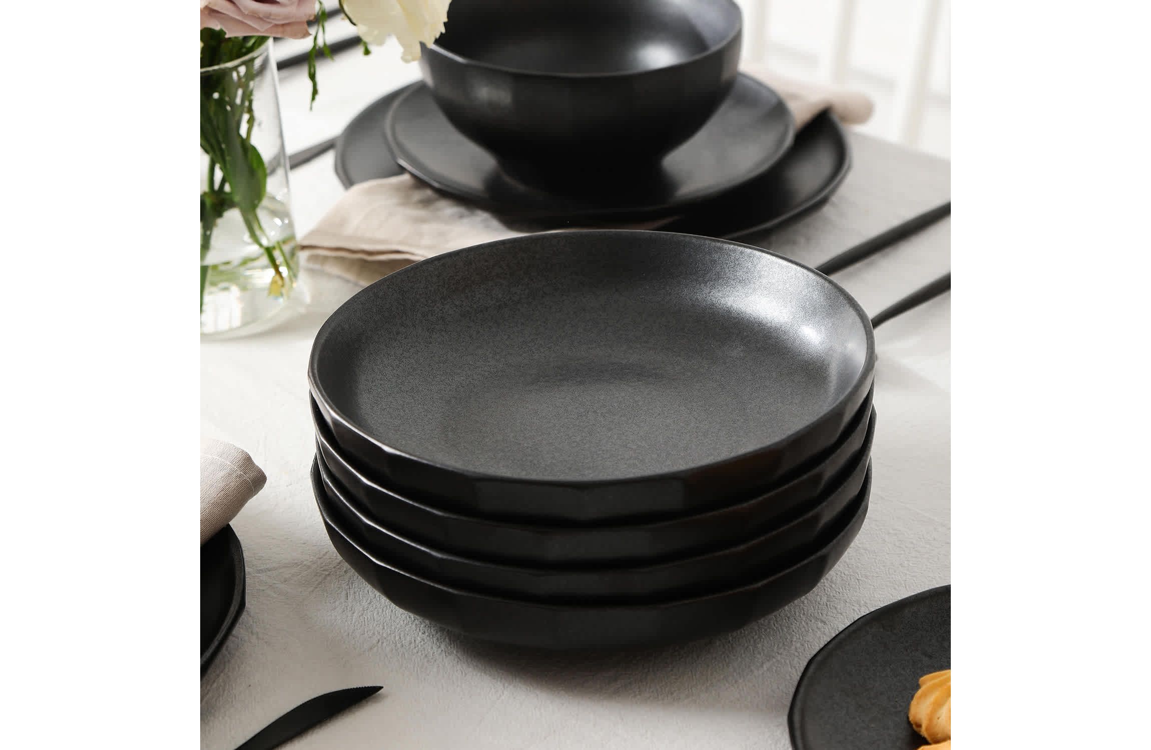Rio 4 pcs Pasta Bowl Set