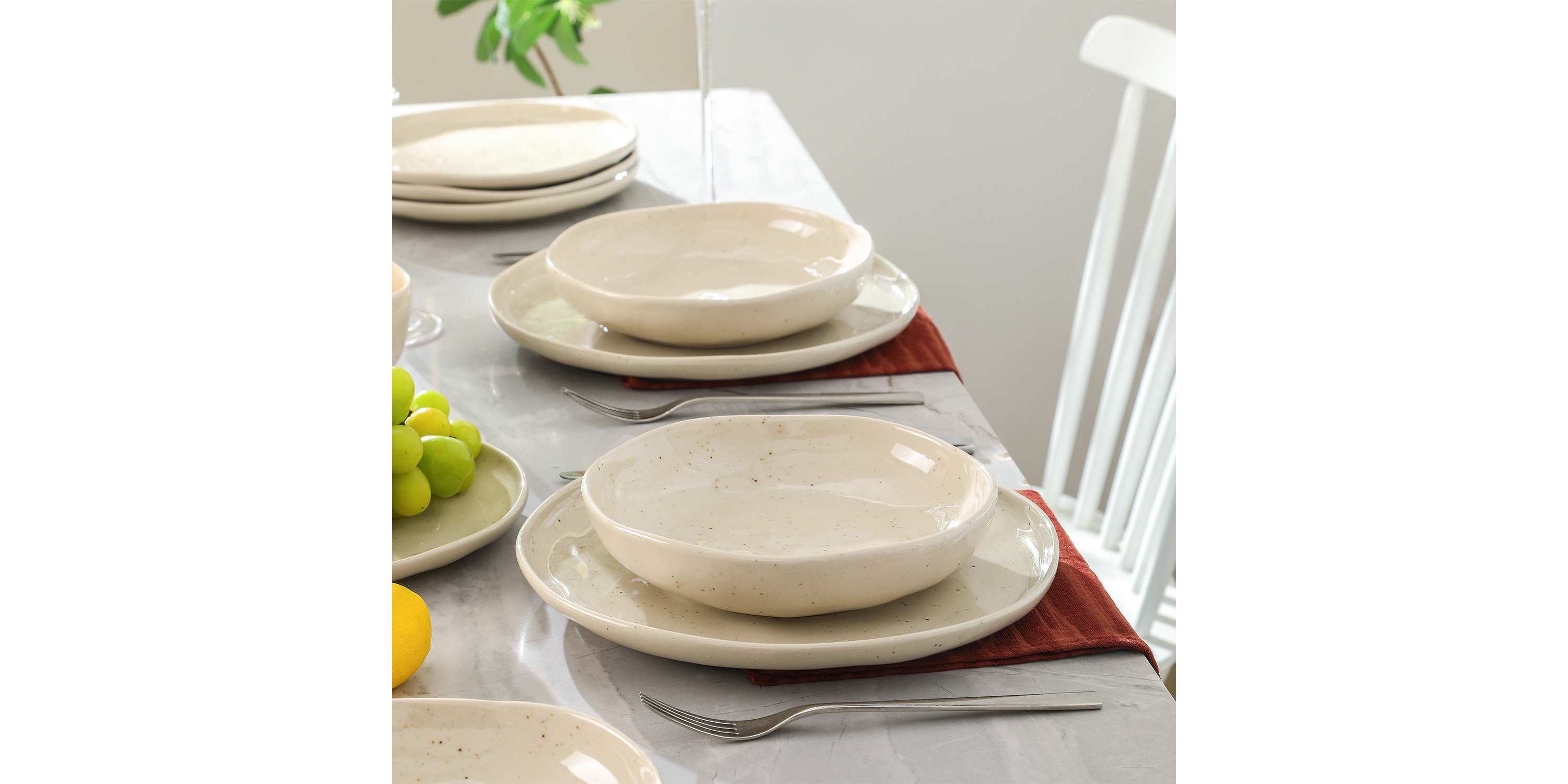 Mirella 4 pcs Pasta Bowl Set