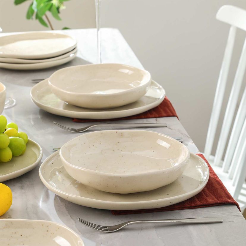 Mirella 4 pcs Pasta Bowl Set