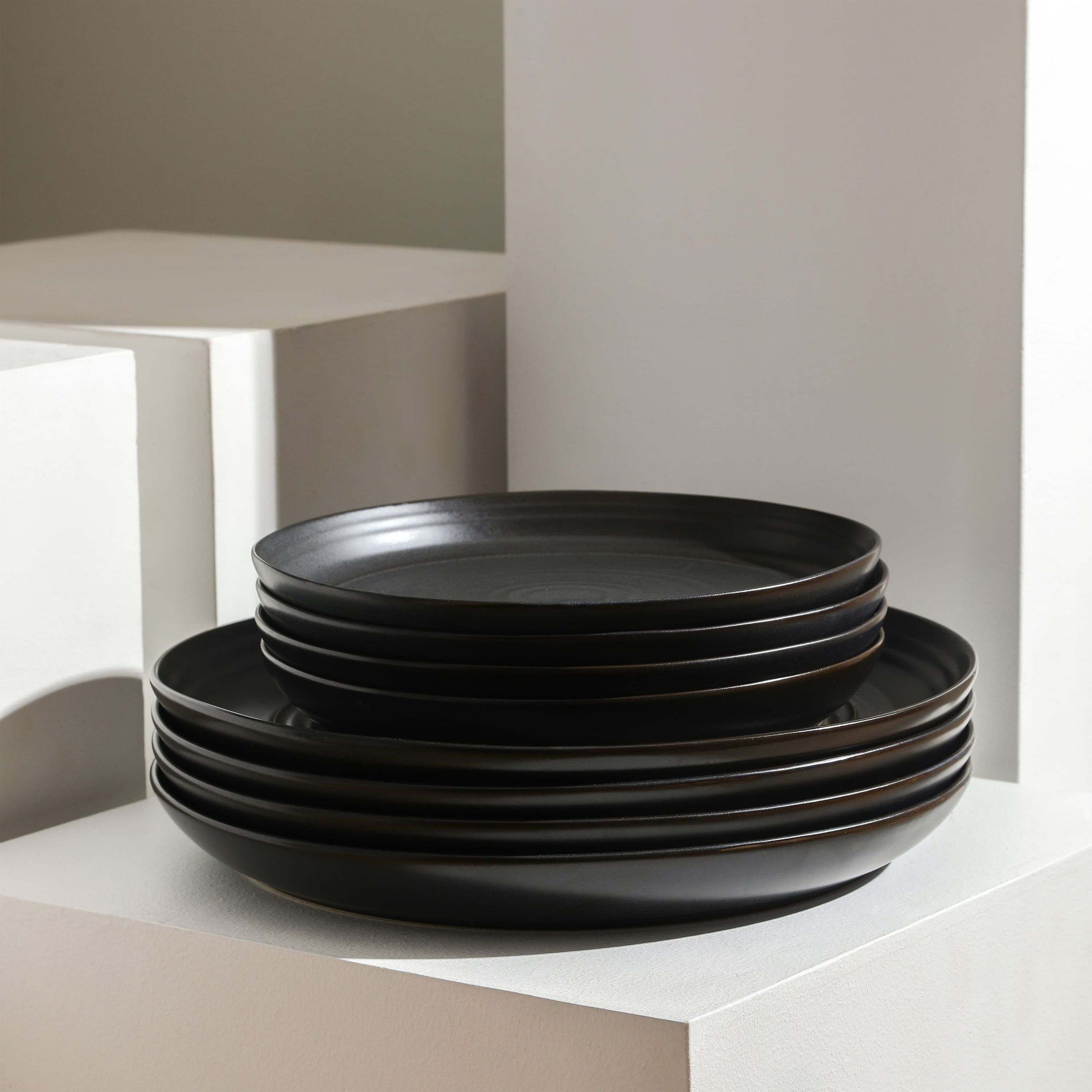 Elio 4 pcs Dinner Plate Set