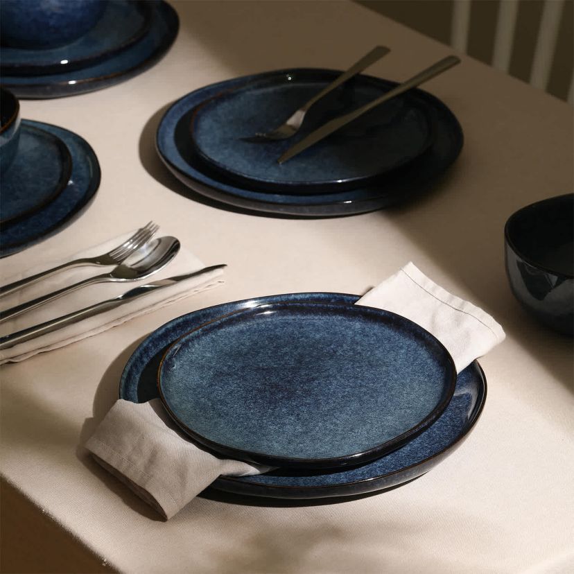 Mirella 4 pcs Dinner Plate Set