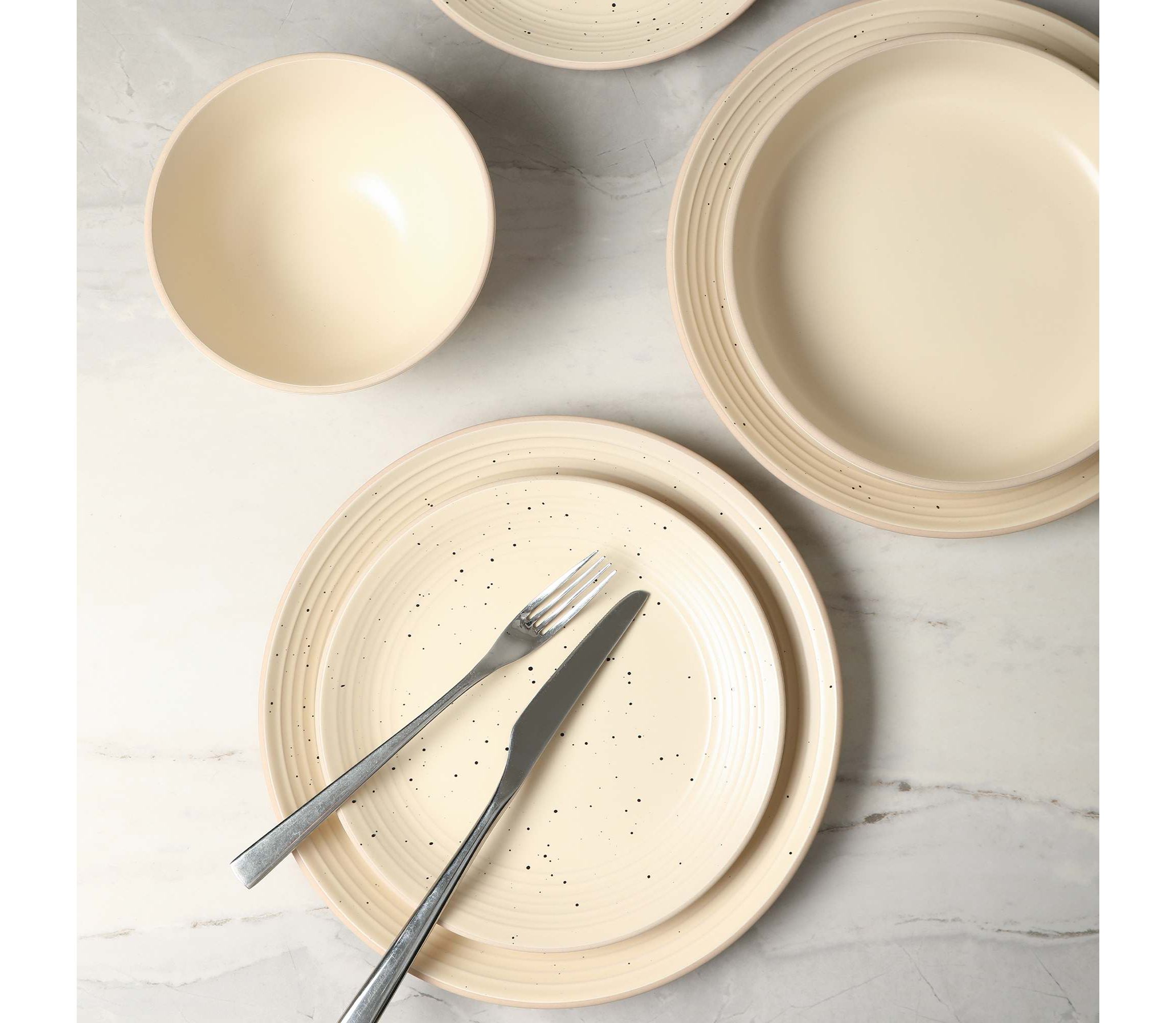 Amber 12 pcs Dinnerware Set