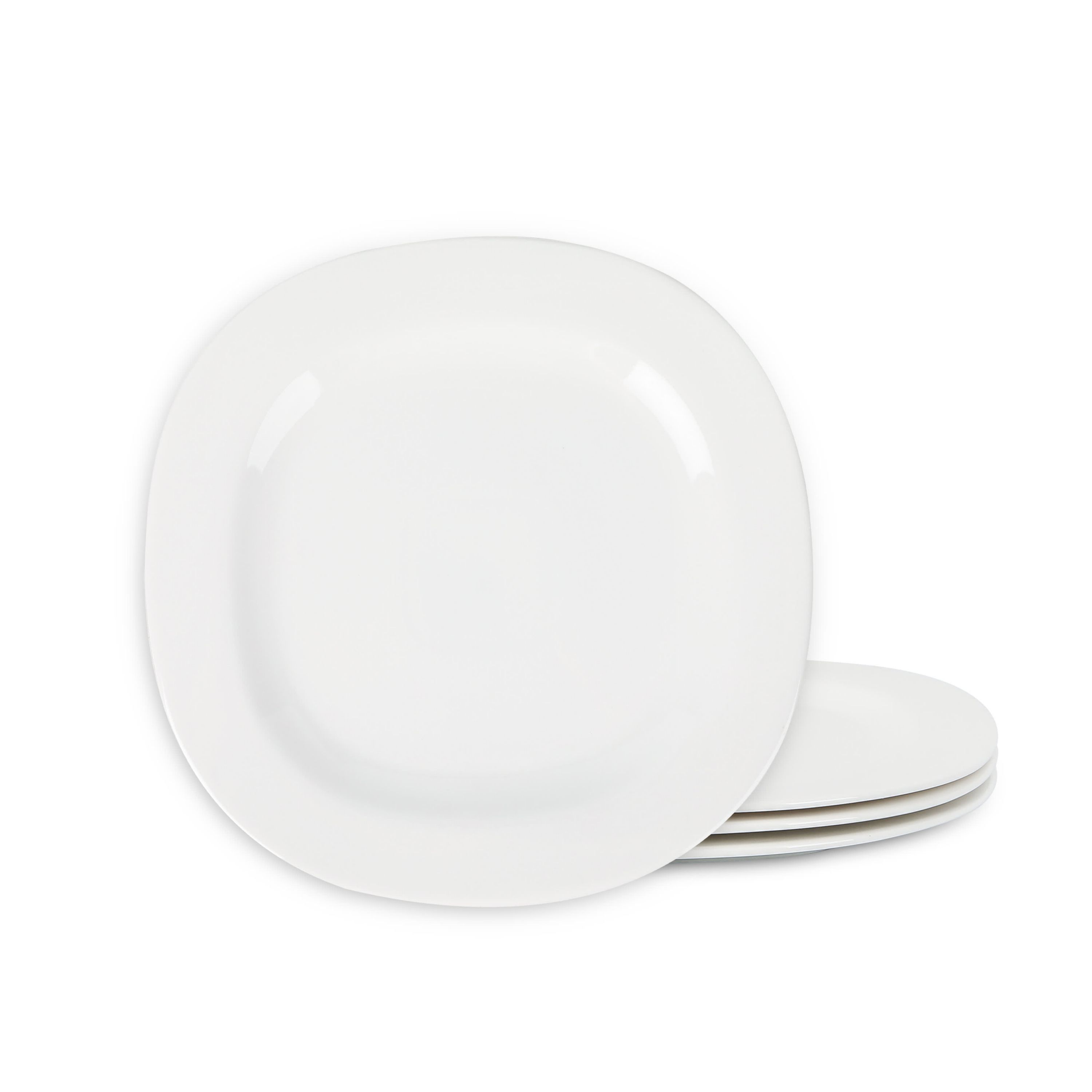 Quadro 4 pcs Dinner Plate Set