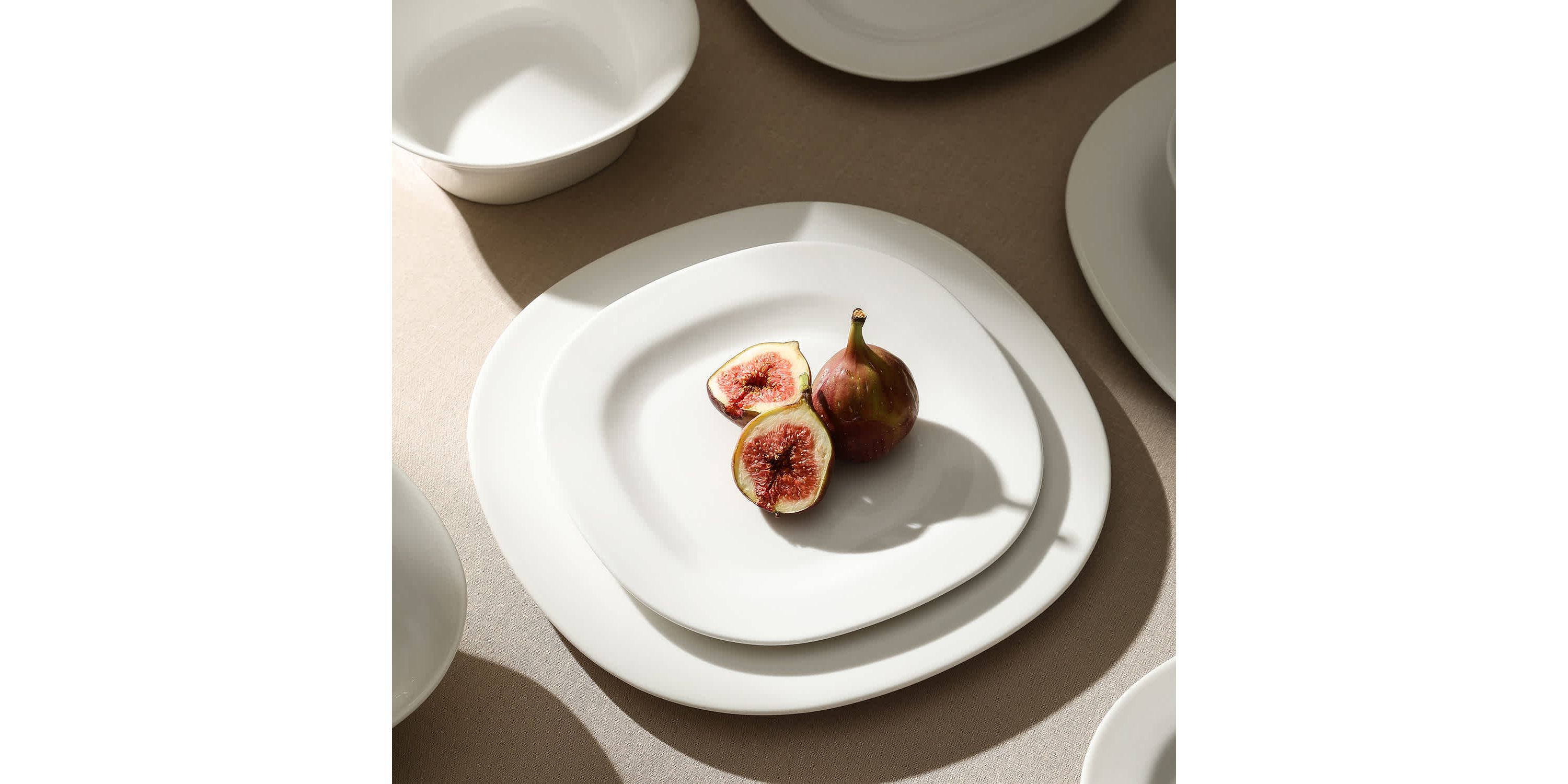 Quadro 4 pcs Dinner Plate Set