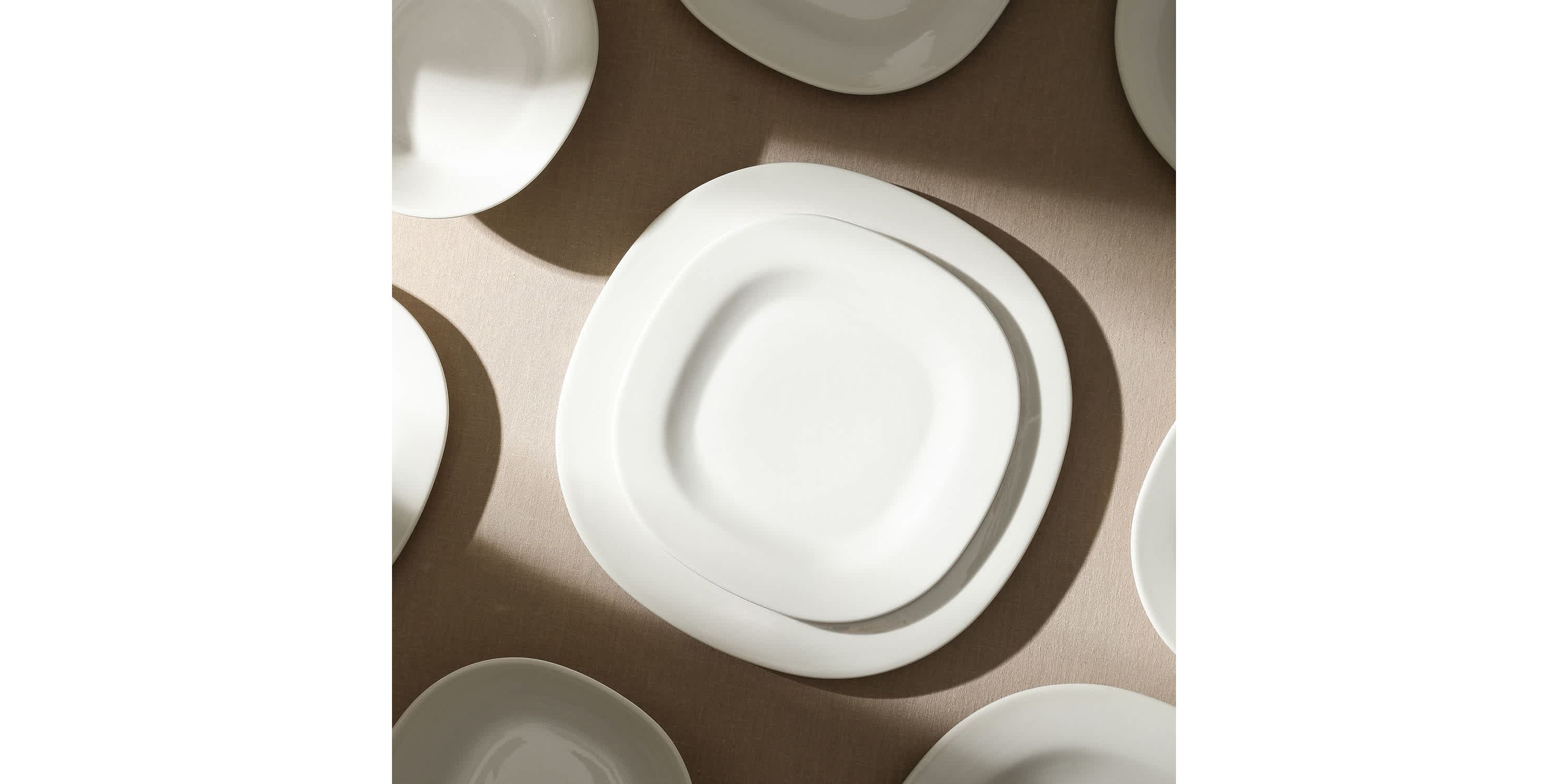 Quadro 4 pcs Salad Plate Set