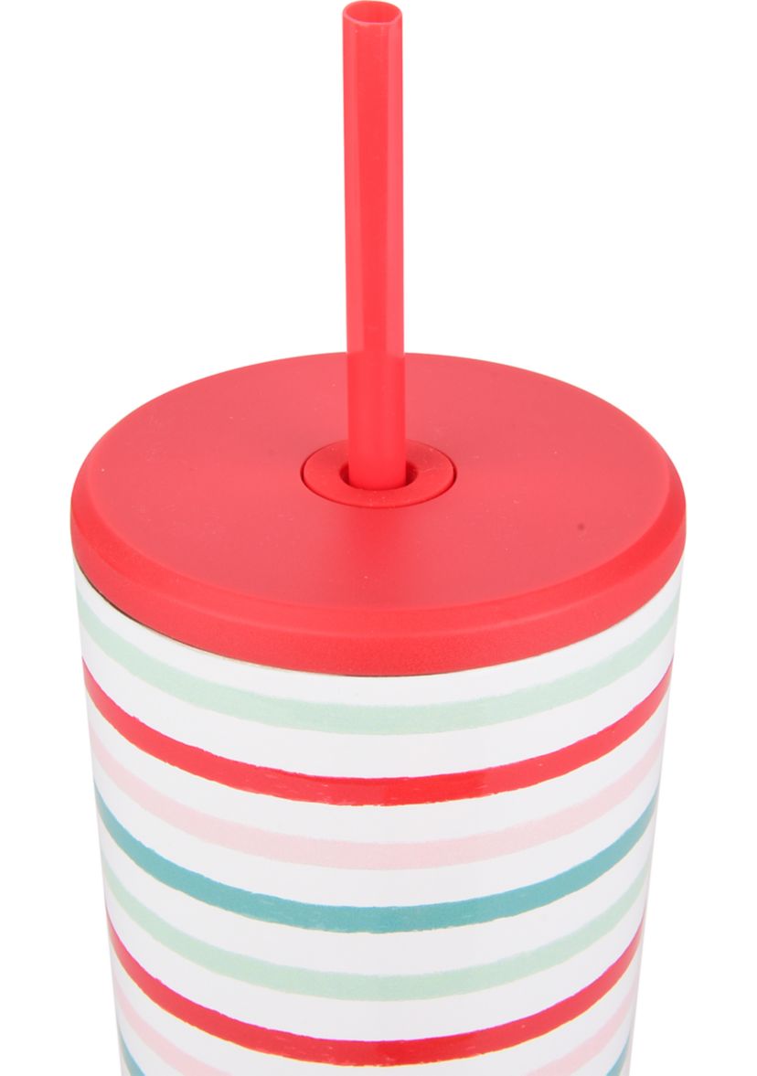 Candy Cane Stripe 24 Ounce Tumbler