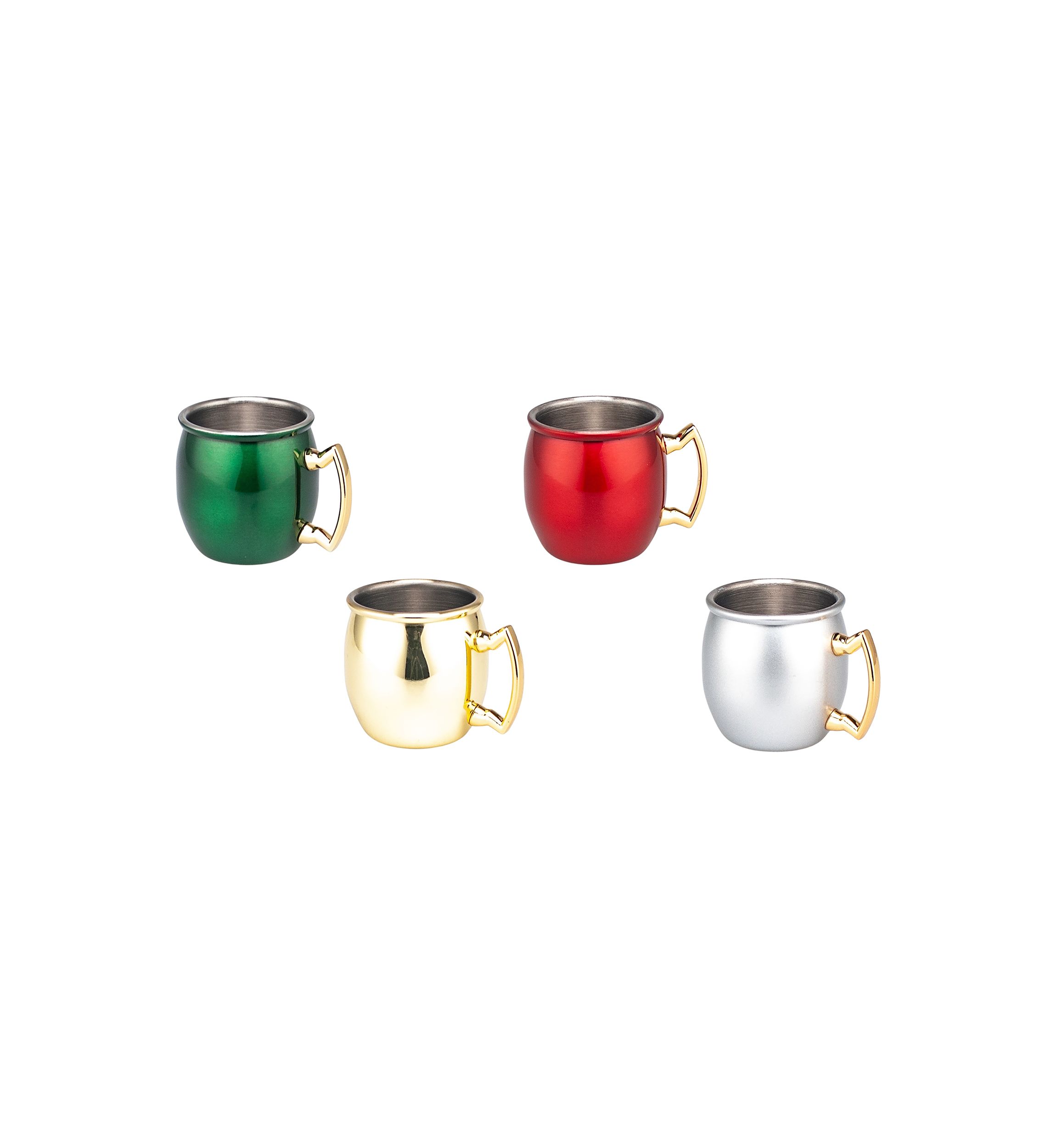 Mini Moscow Mule Shot Glass Set