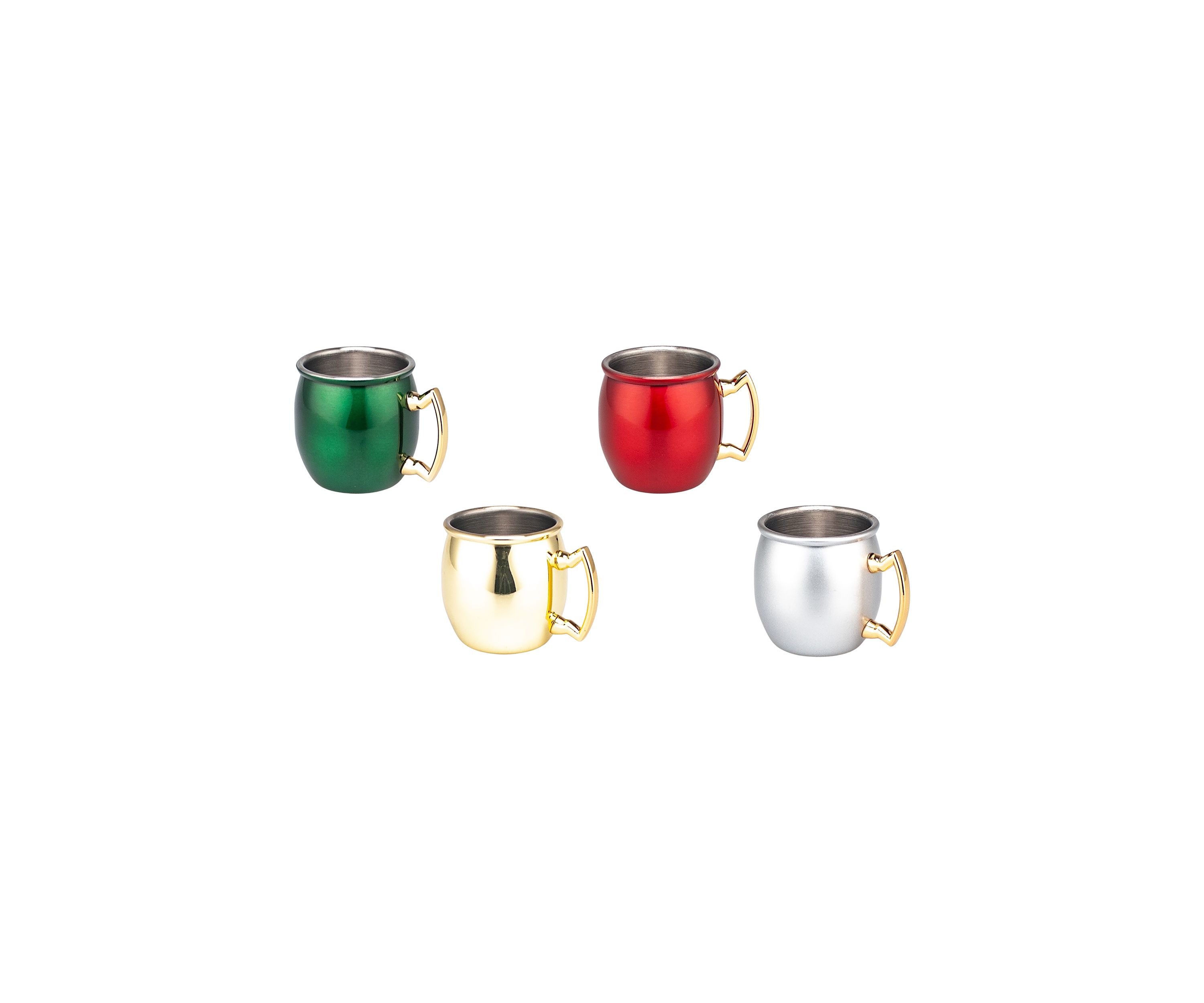 Mini Moscow Mule Shot Glass Set