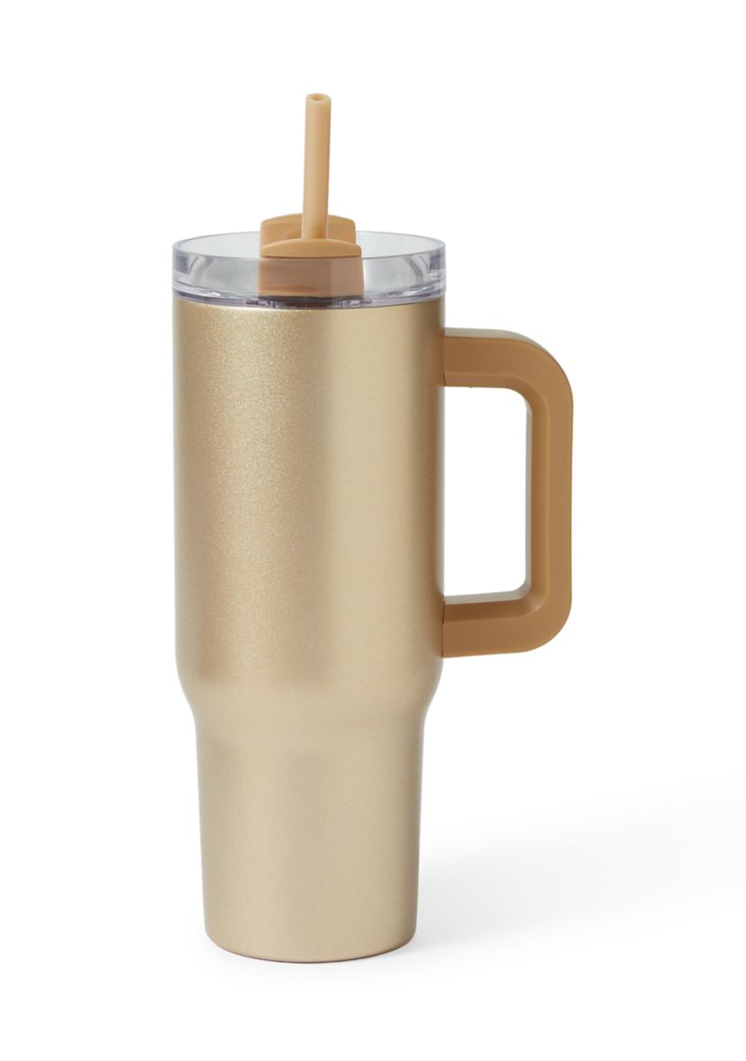 30oz Iridescent Insulated Tumbler with Handle