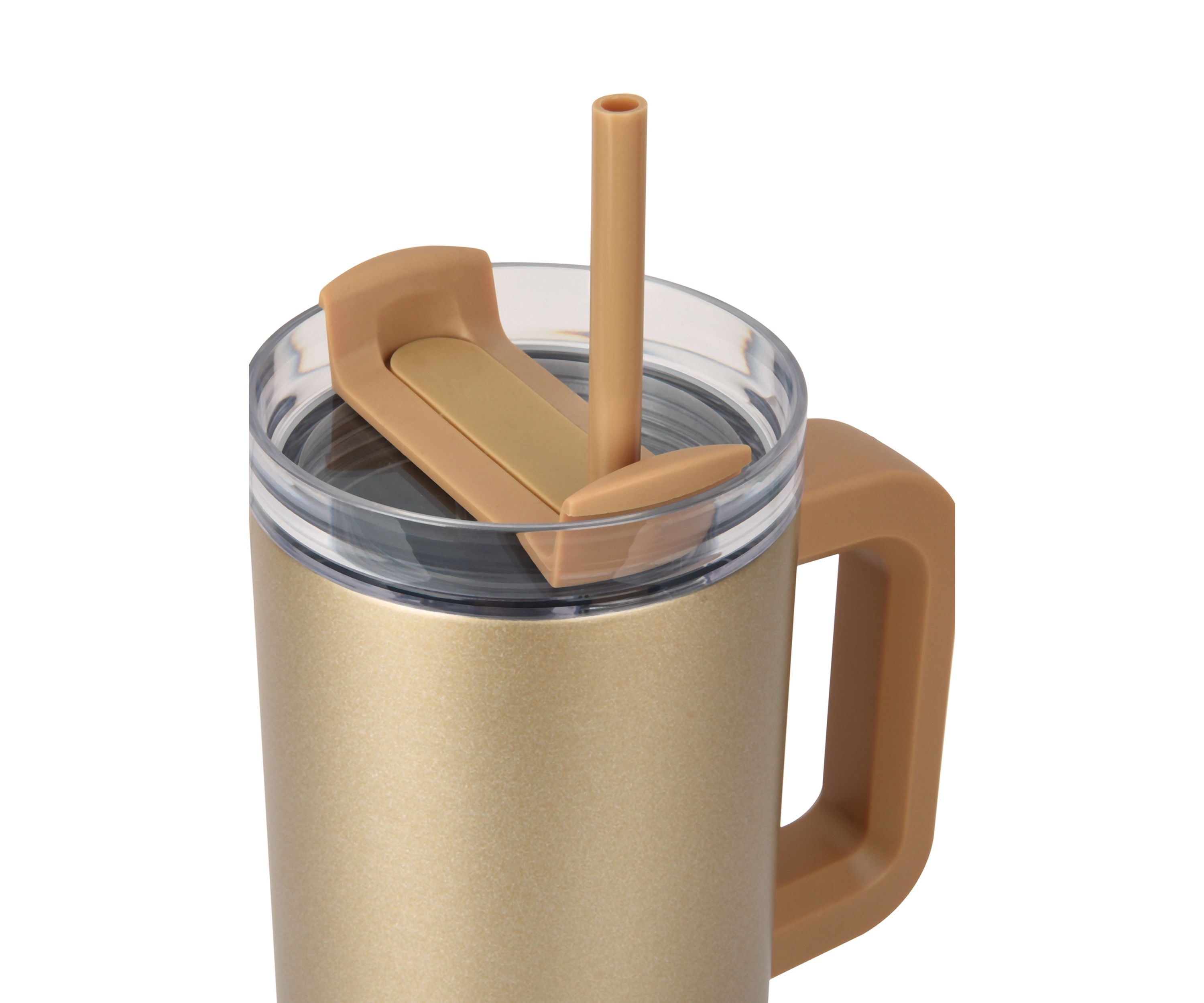30oz Iridescent Insulated Tumbler with Handle