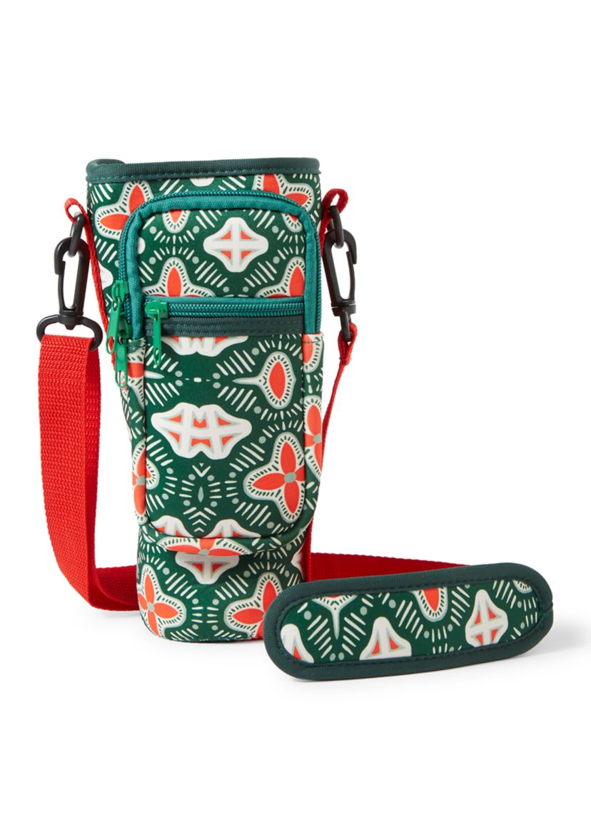 Holiday Medallion Sip and Sling Drink Carrier