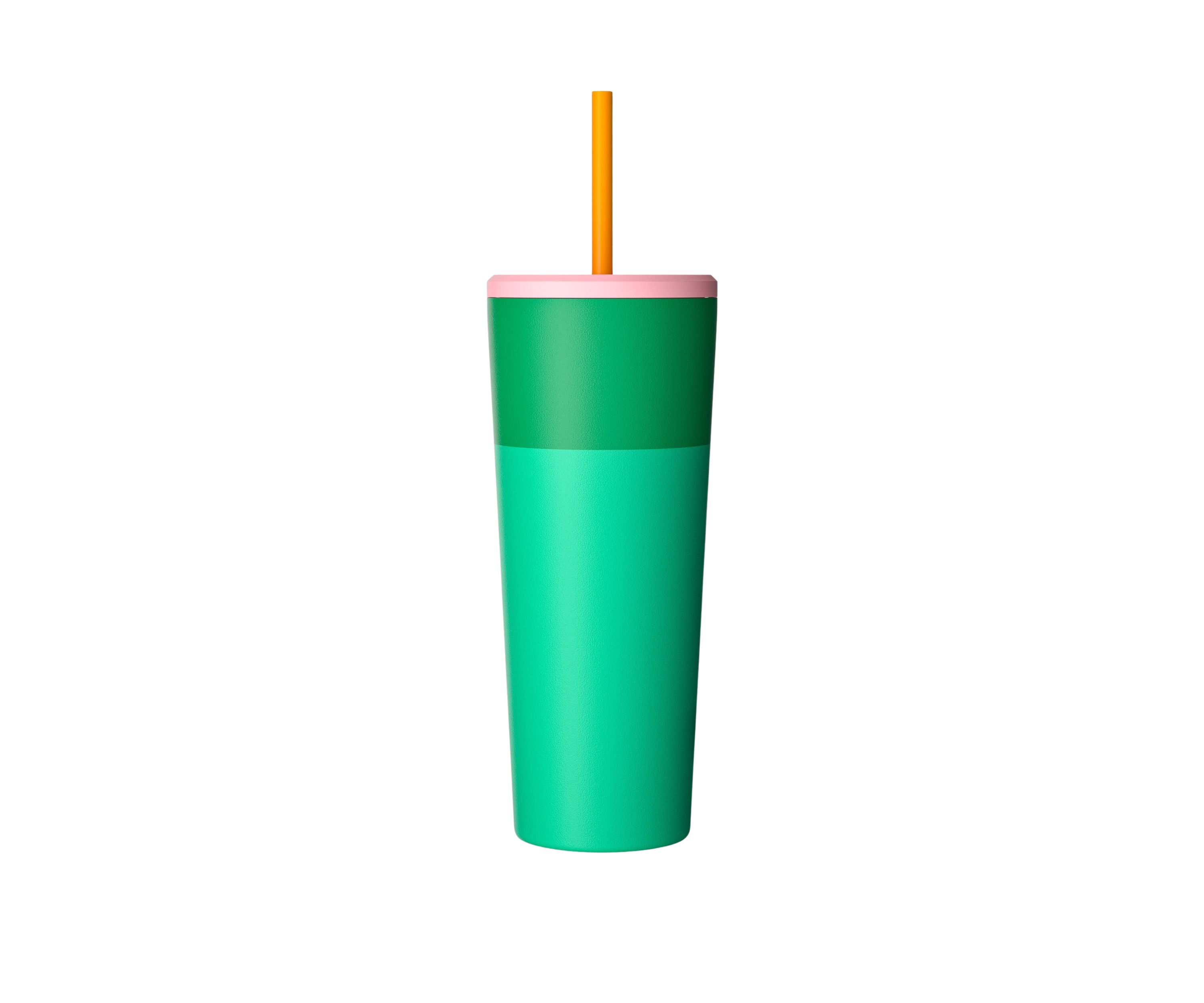 Color Blocked Tumbler